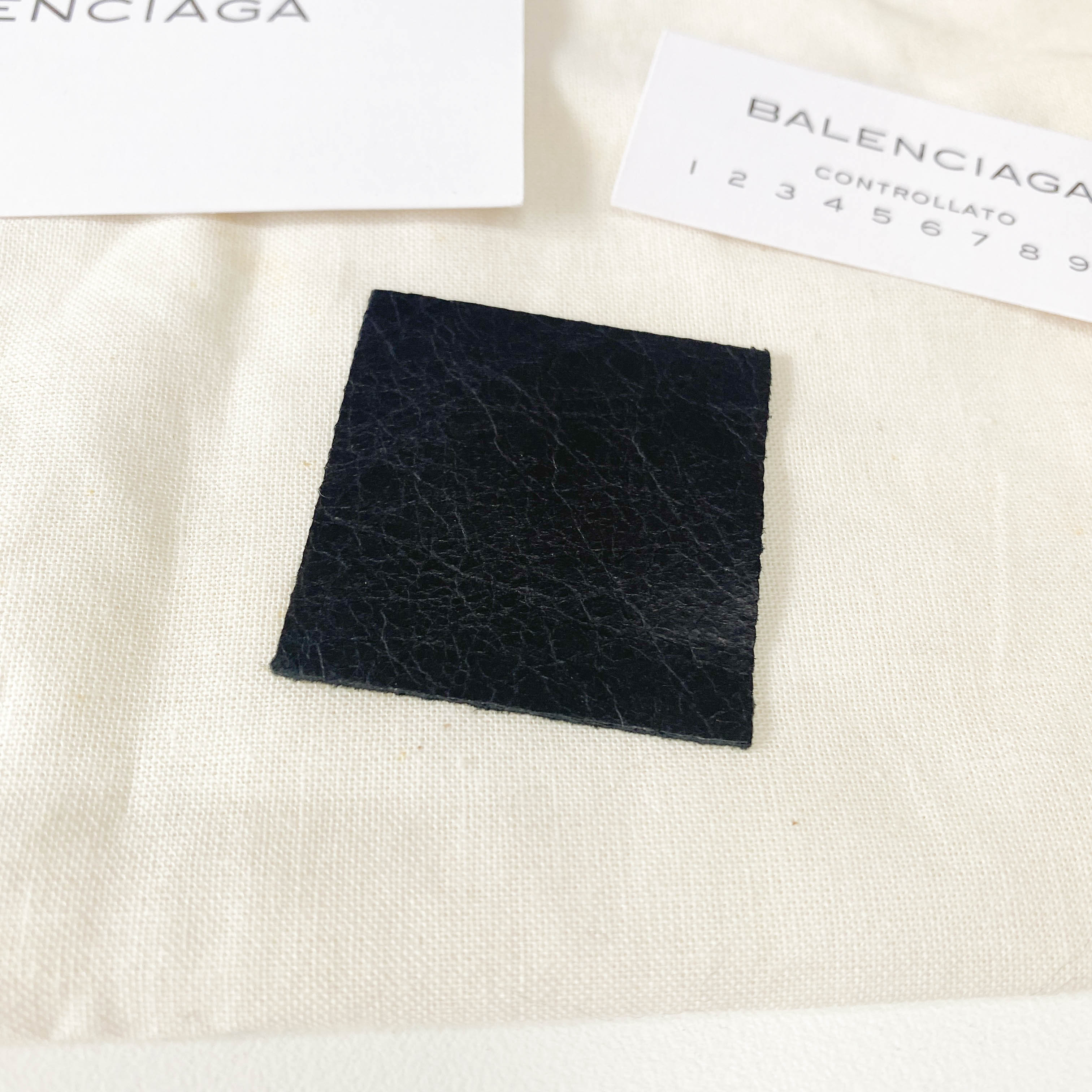 The City Black Leather Two Way Bag