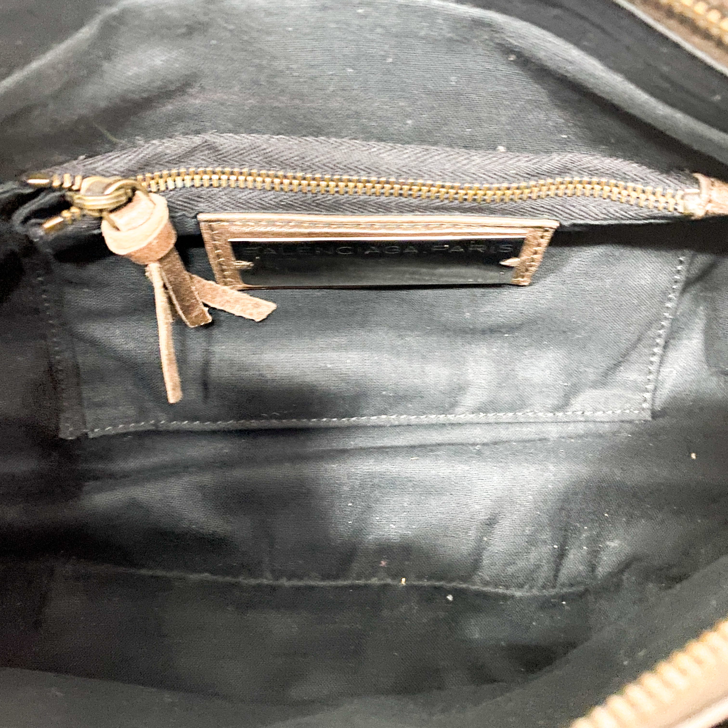 The First Brown Leather Hand Bag