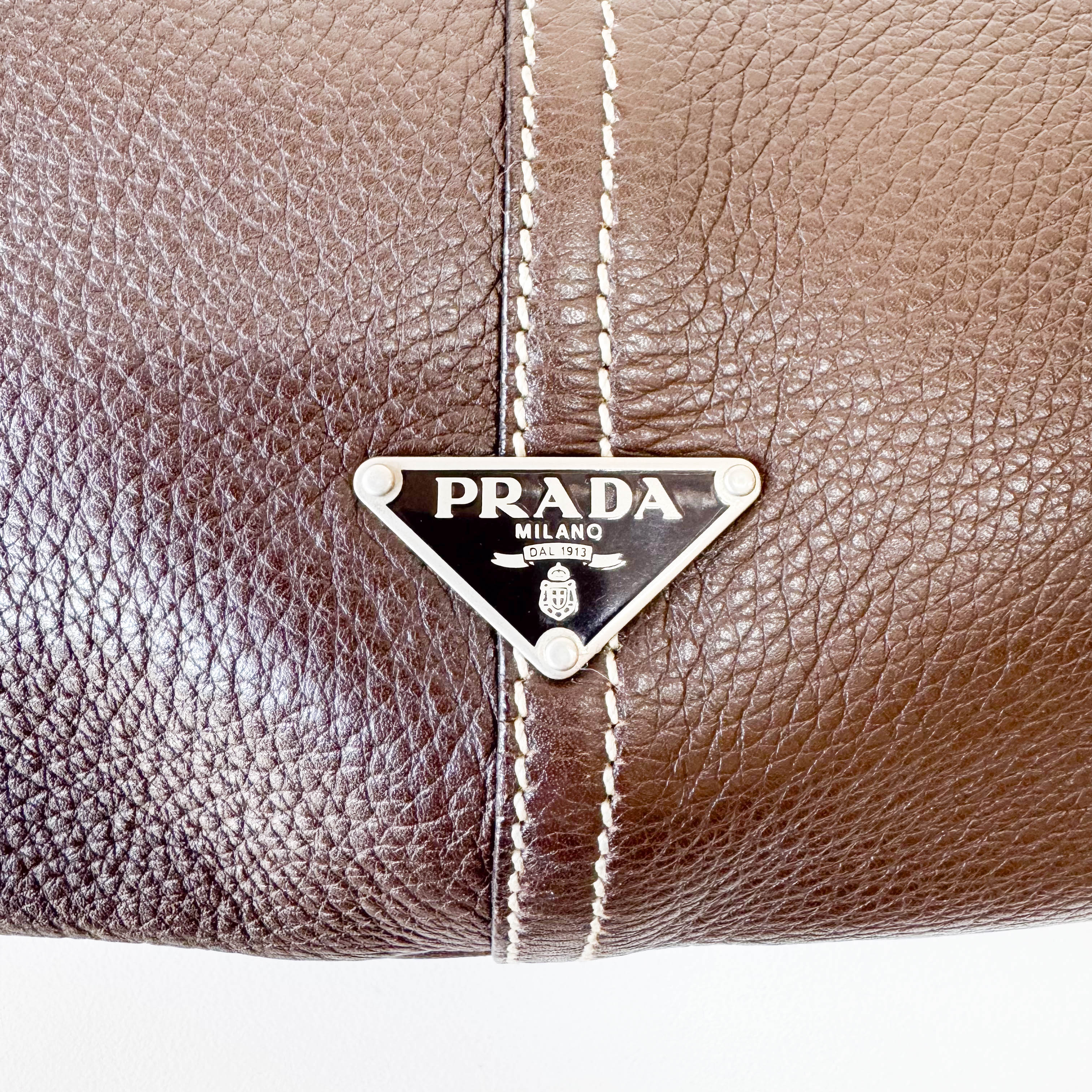 Brown Leather Shoulder Bag