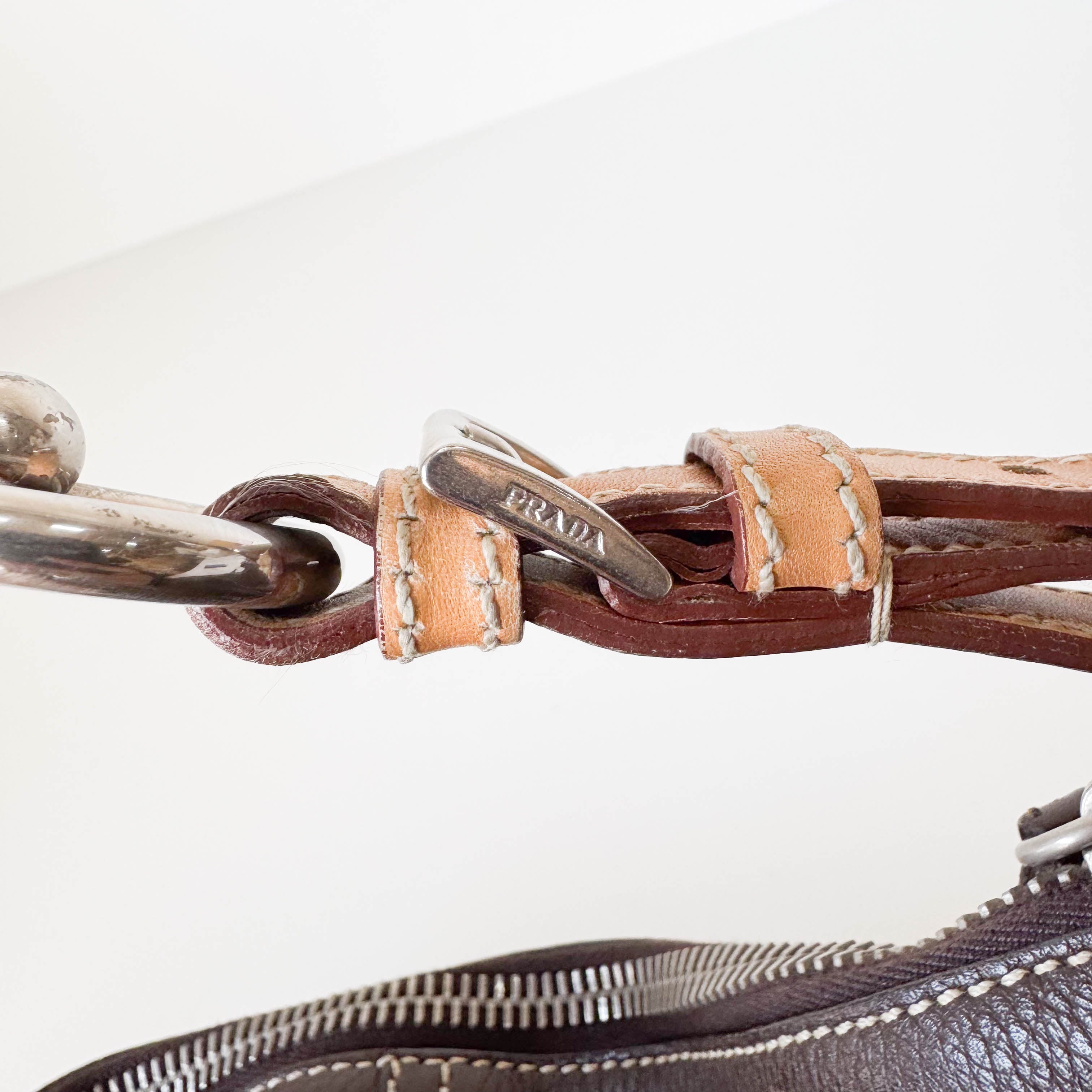 Brown Leather Shoulder Bag