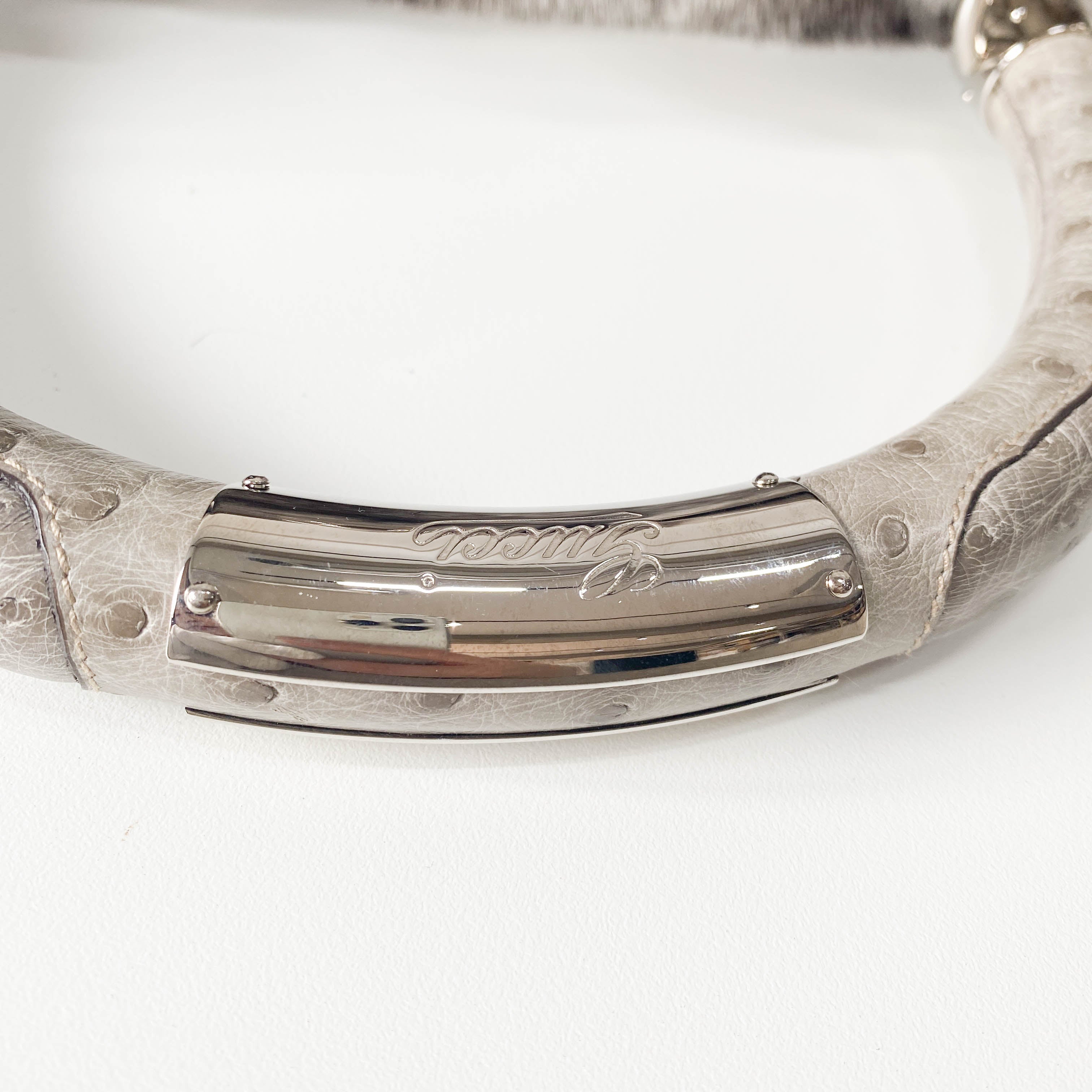 Grey Fur Two Way Bag