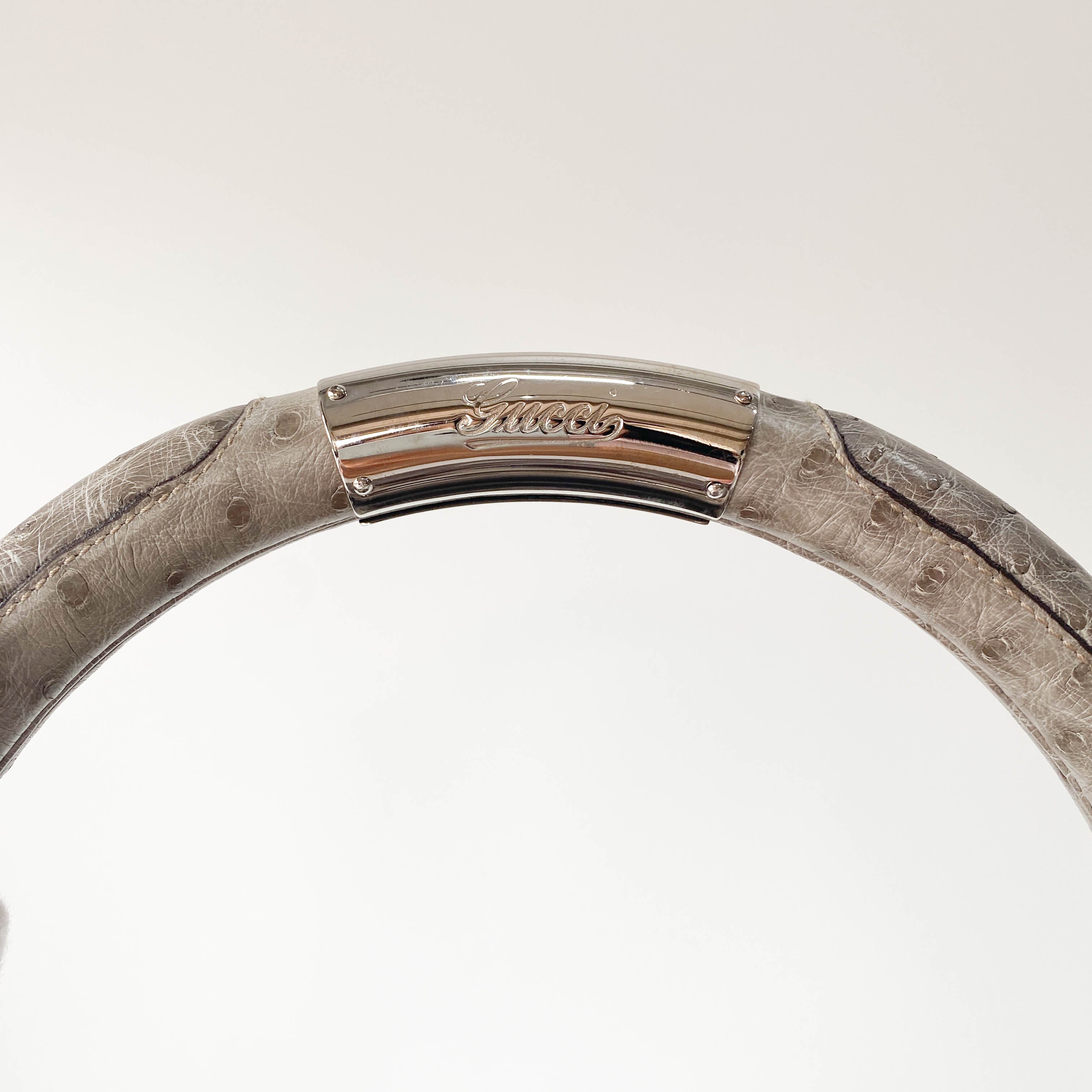 Grey Fur Two Way Bag