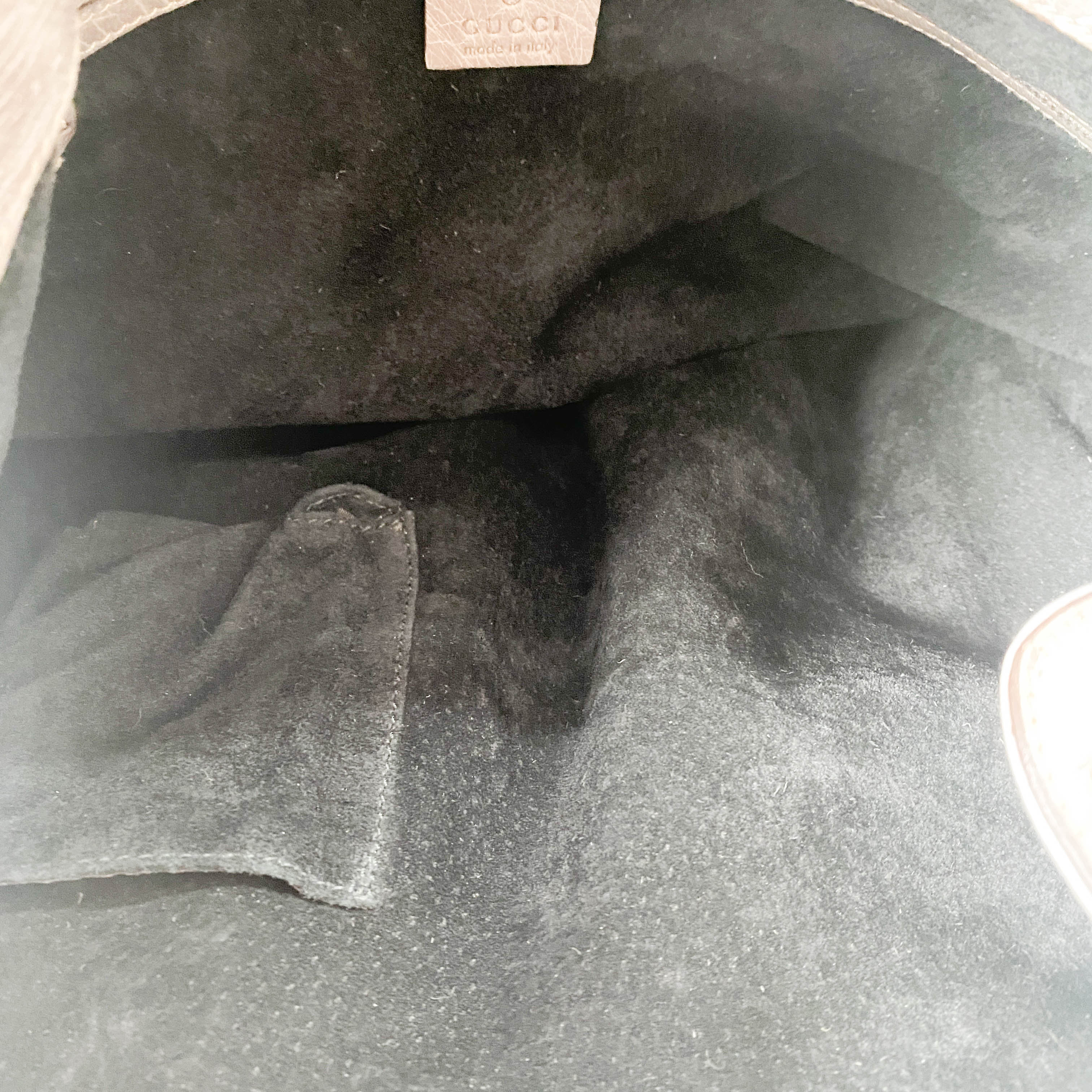 Grey Fur Two Way Bag