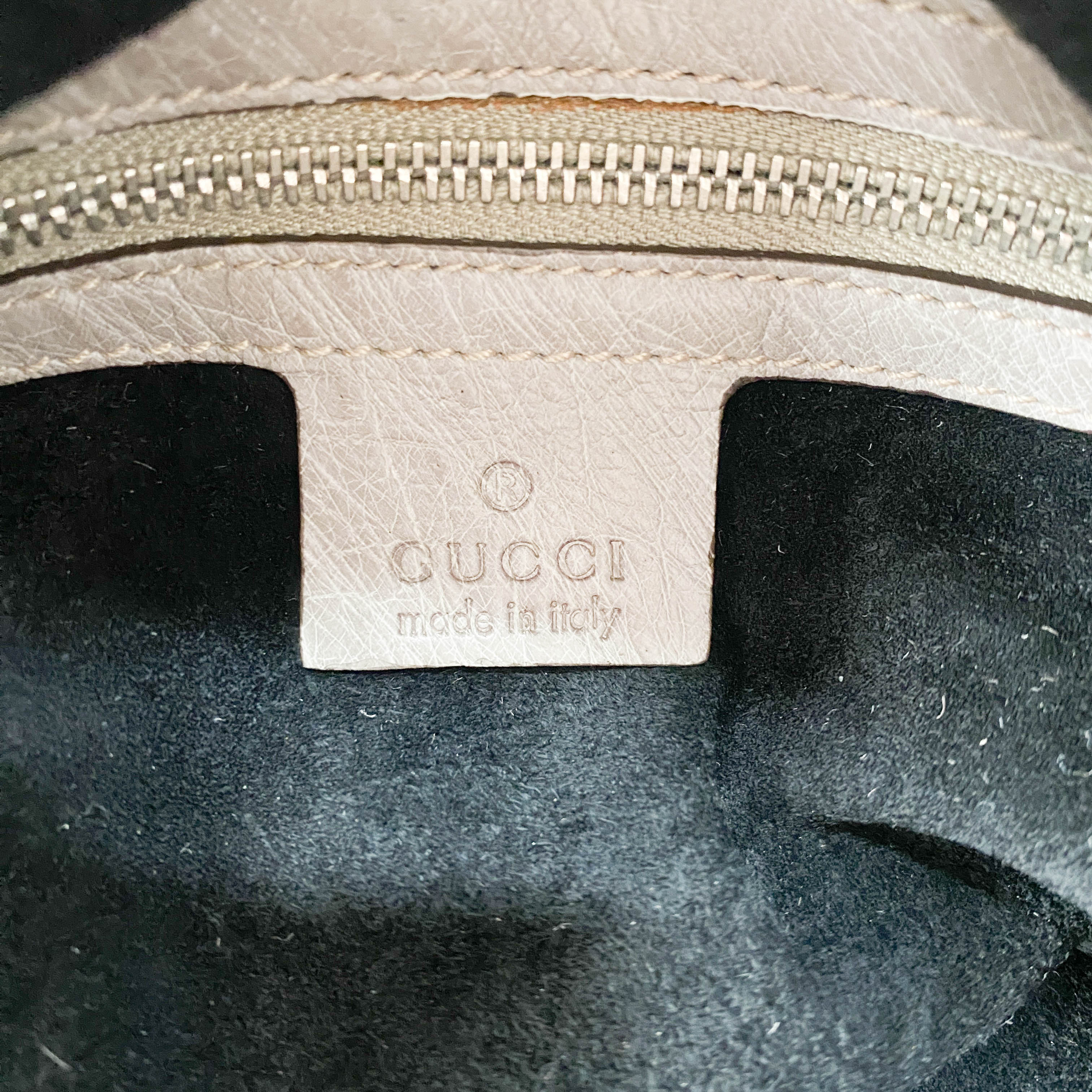 Grey Fur Two Way Bag