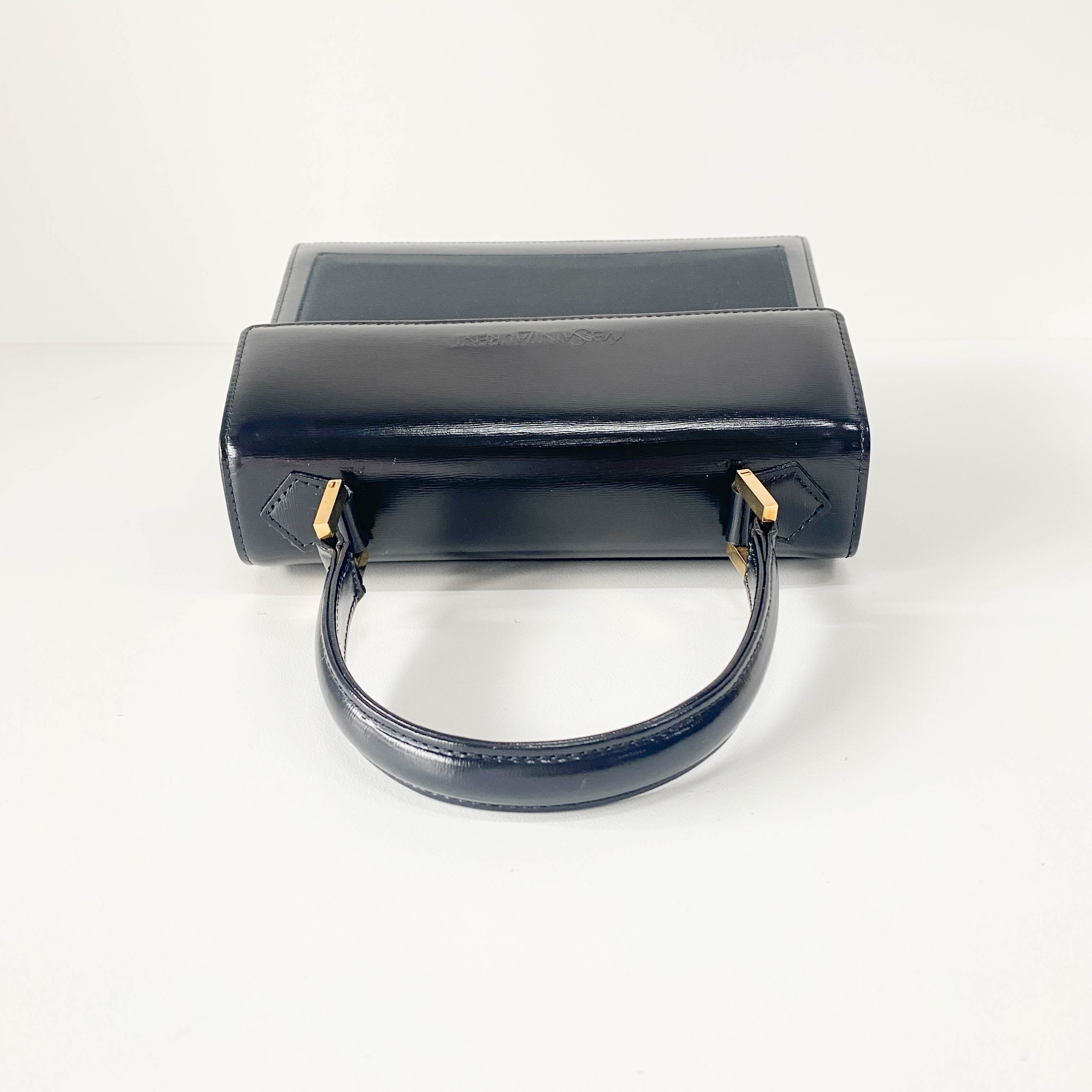 Black Leather Handbag