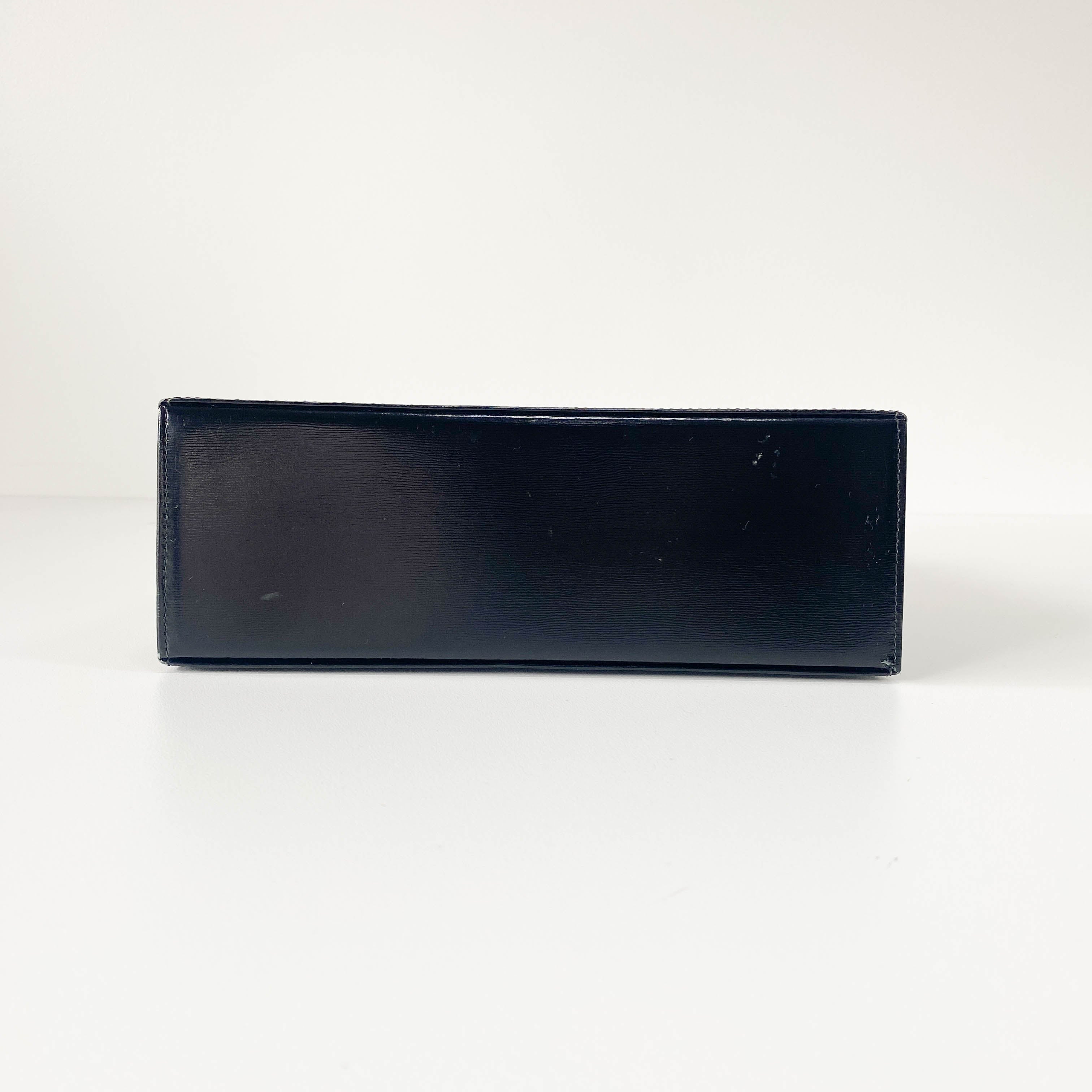 Black Leather Handbag