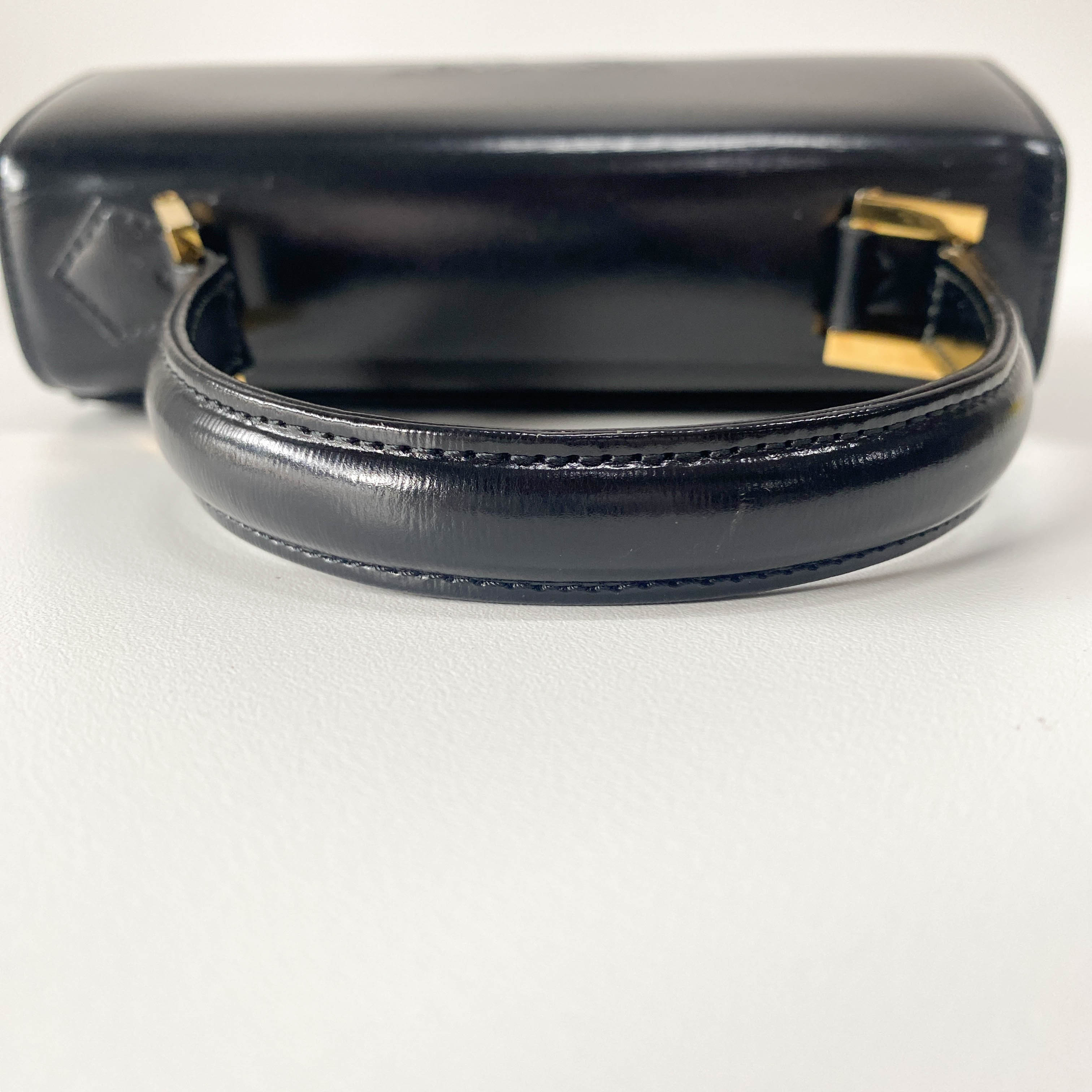 Black Leather Handbag