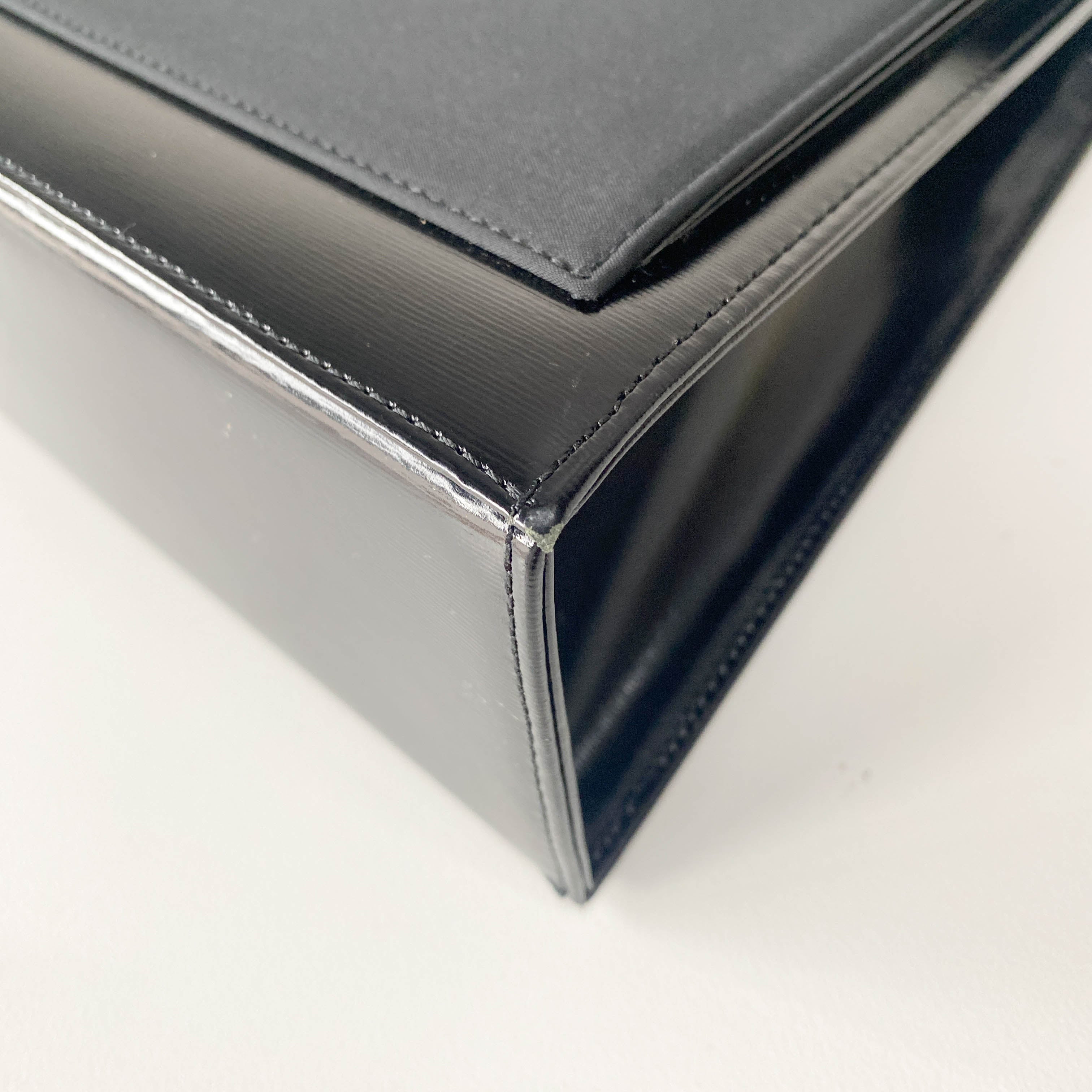 Black Leather Handbag