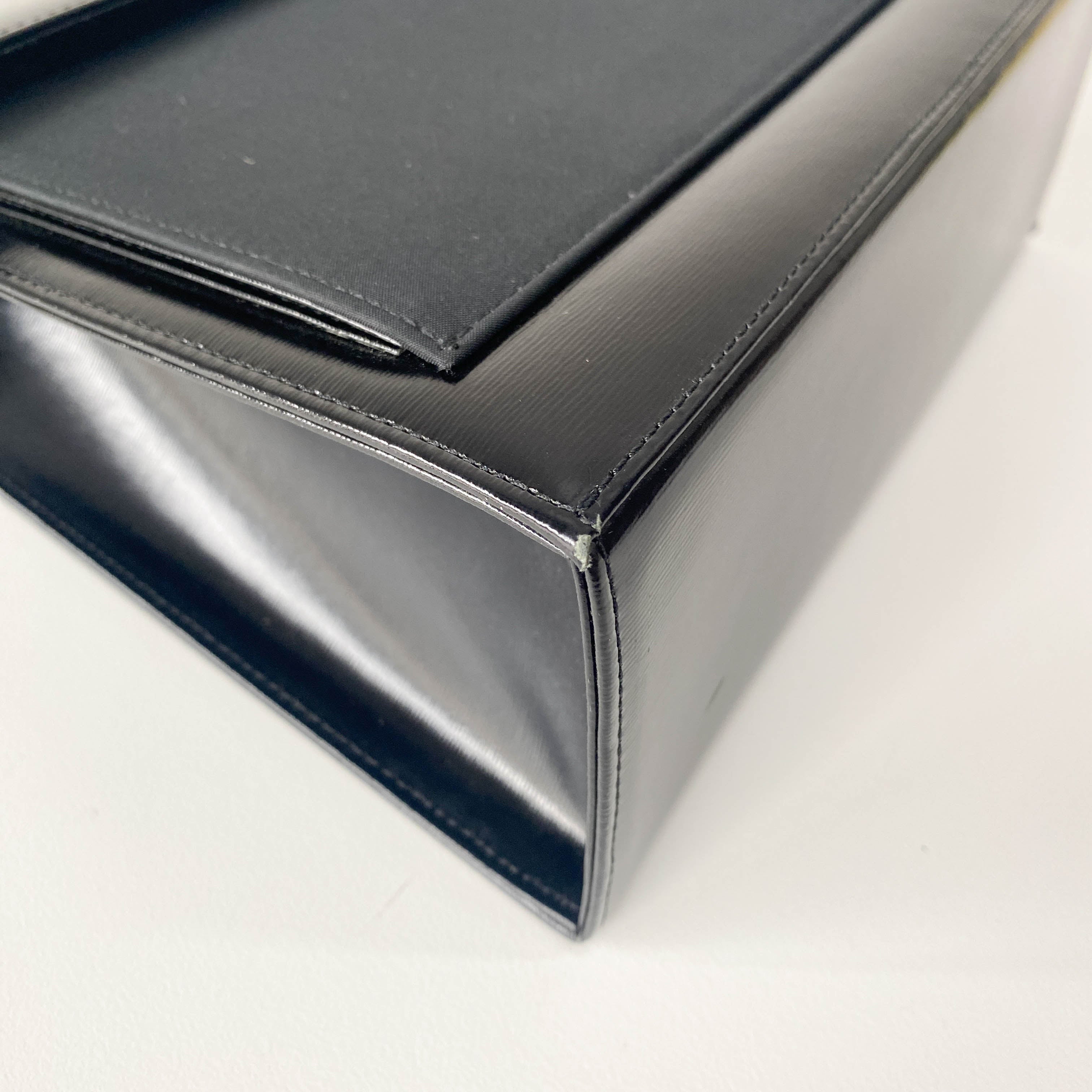 Black Leather Handbag