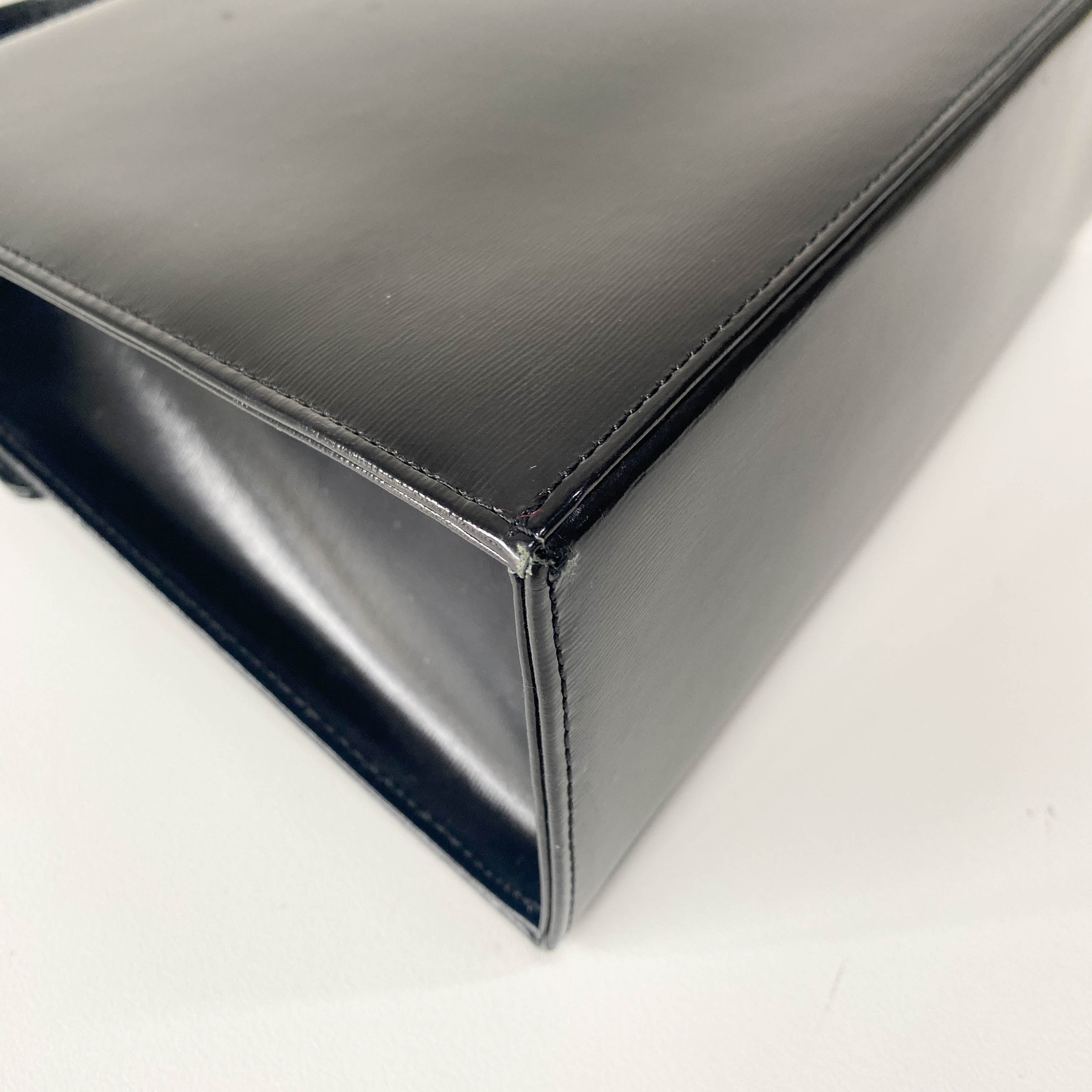 Black Leather Handbag