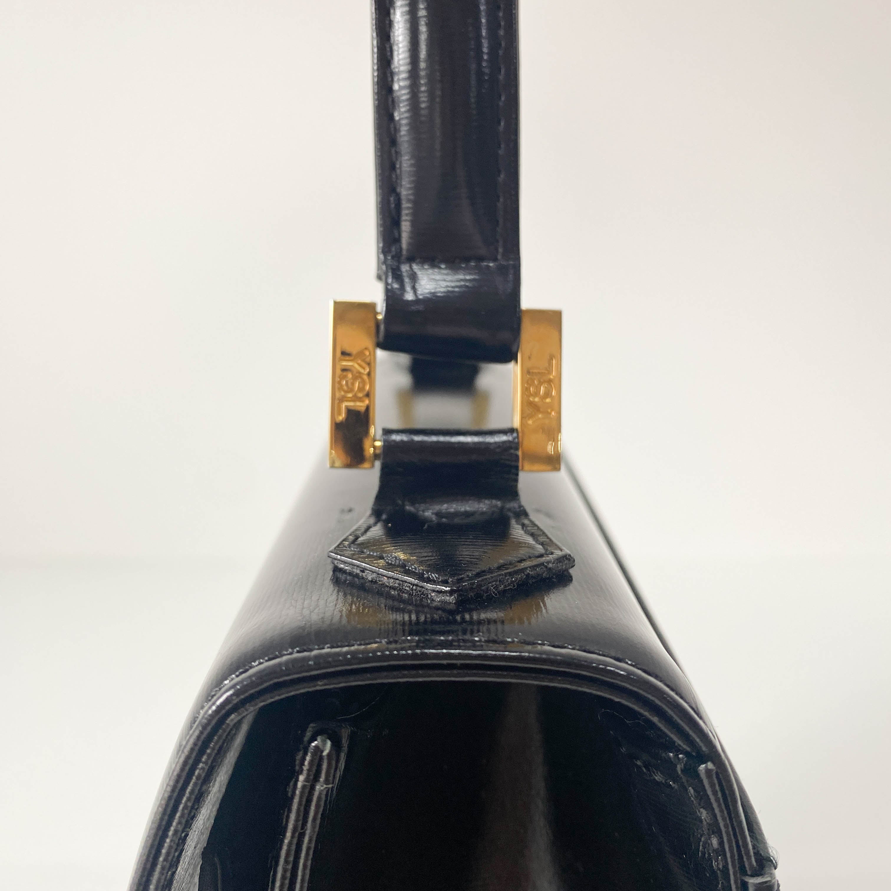 Black Leather Handbag