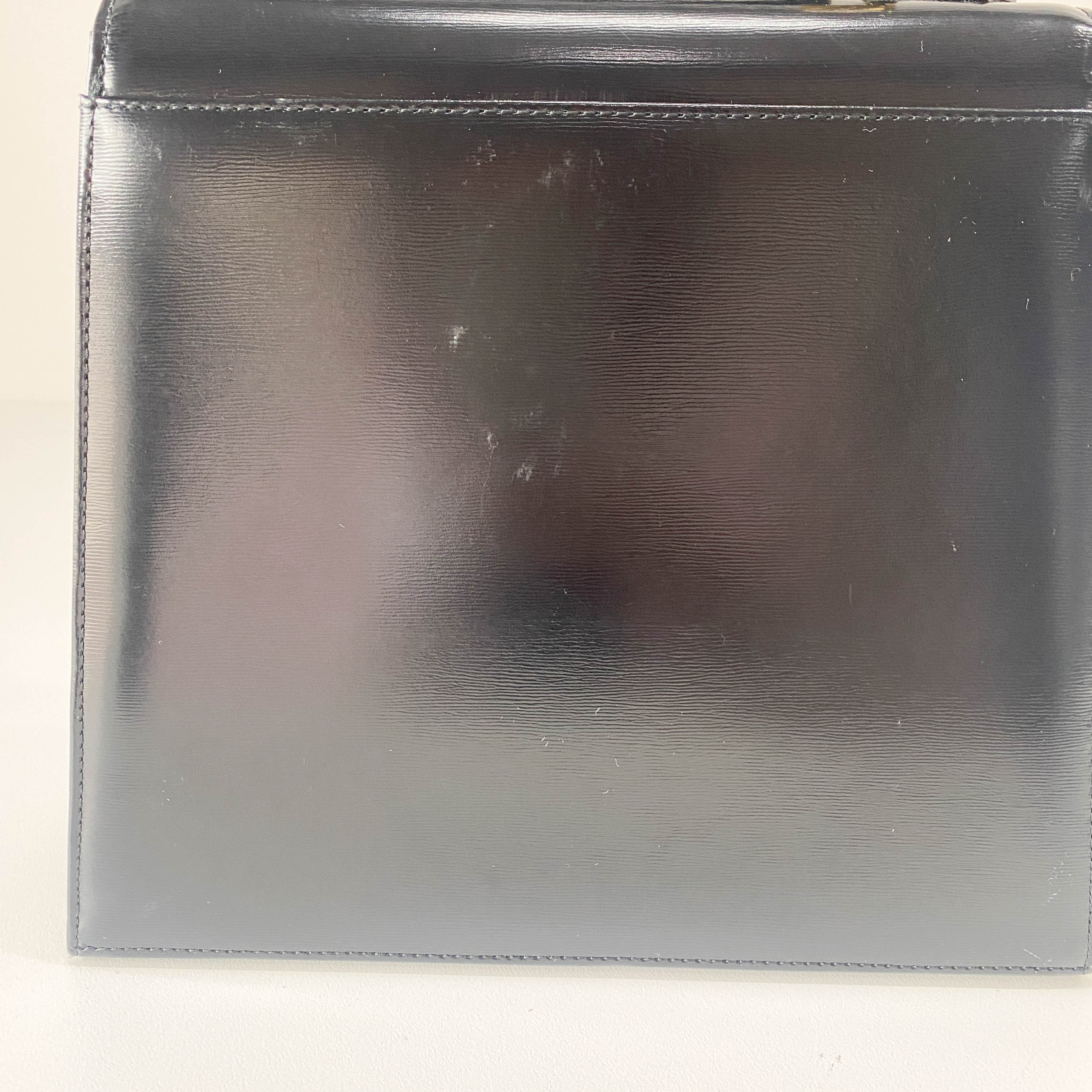Black Leather Handbag