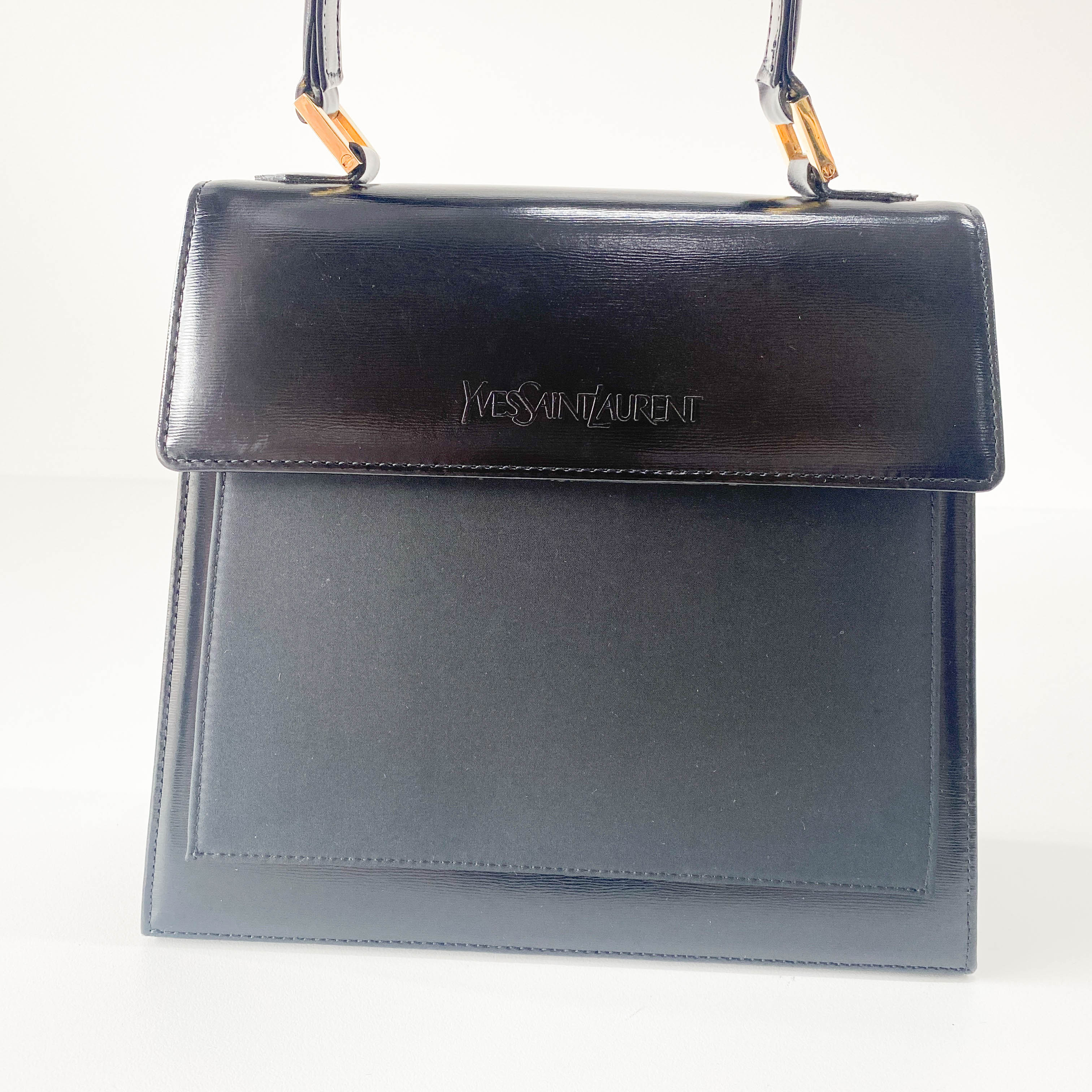 Black Leather Handbag