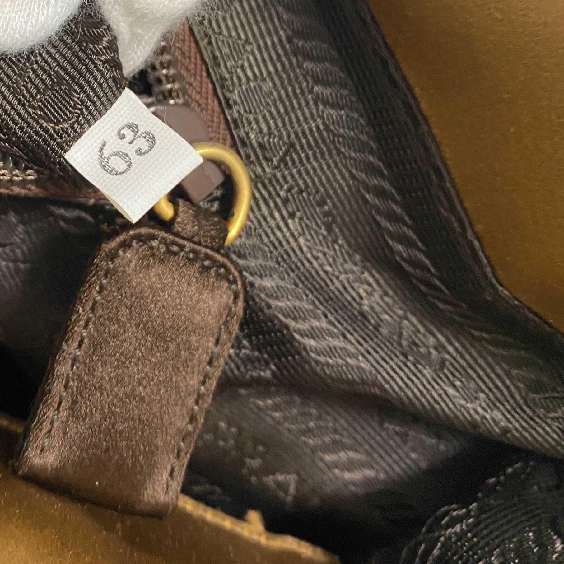 Gold Satin Chain Shoulder Tote