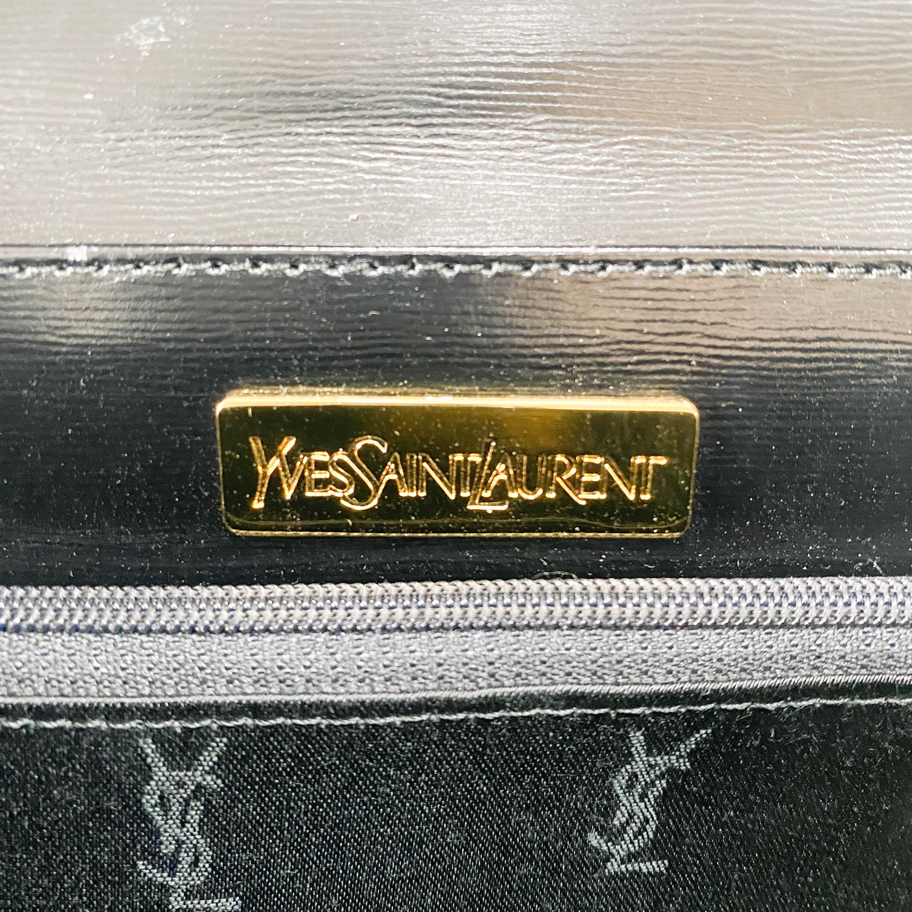 Black Leather Handbag