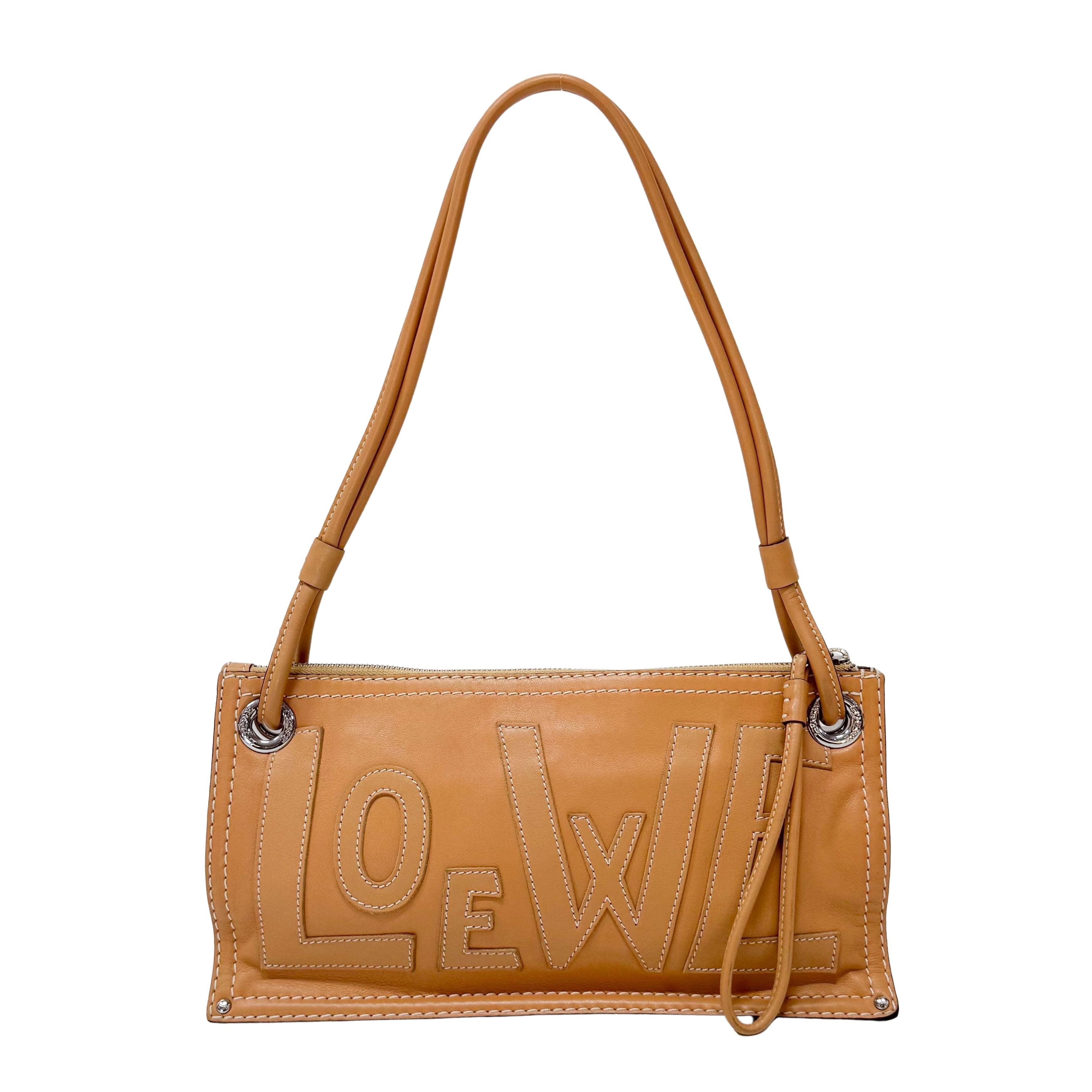 Brown Leather Shoulder Bag
