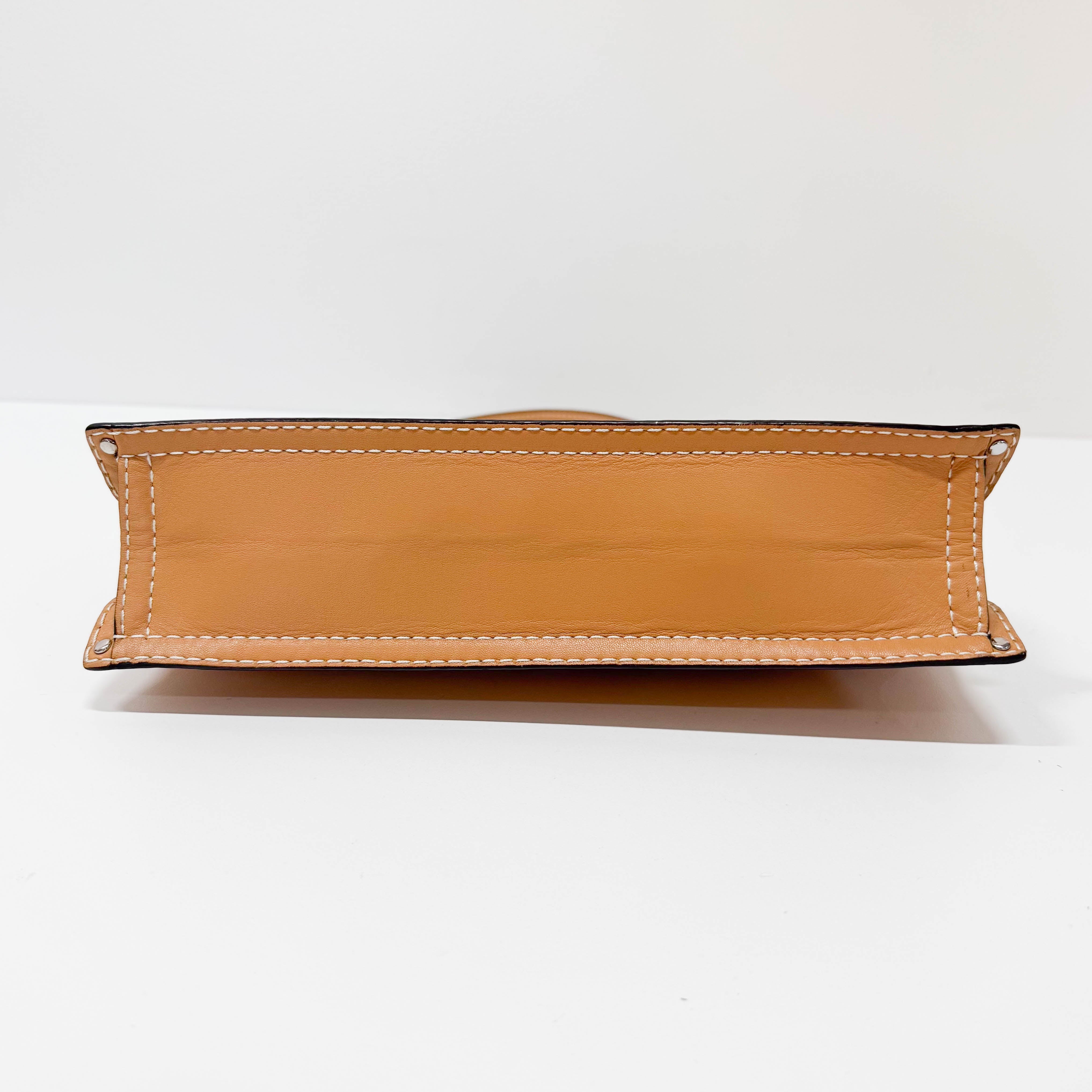 Brown Leather Shoulder Bag