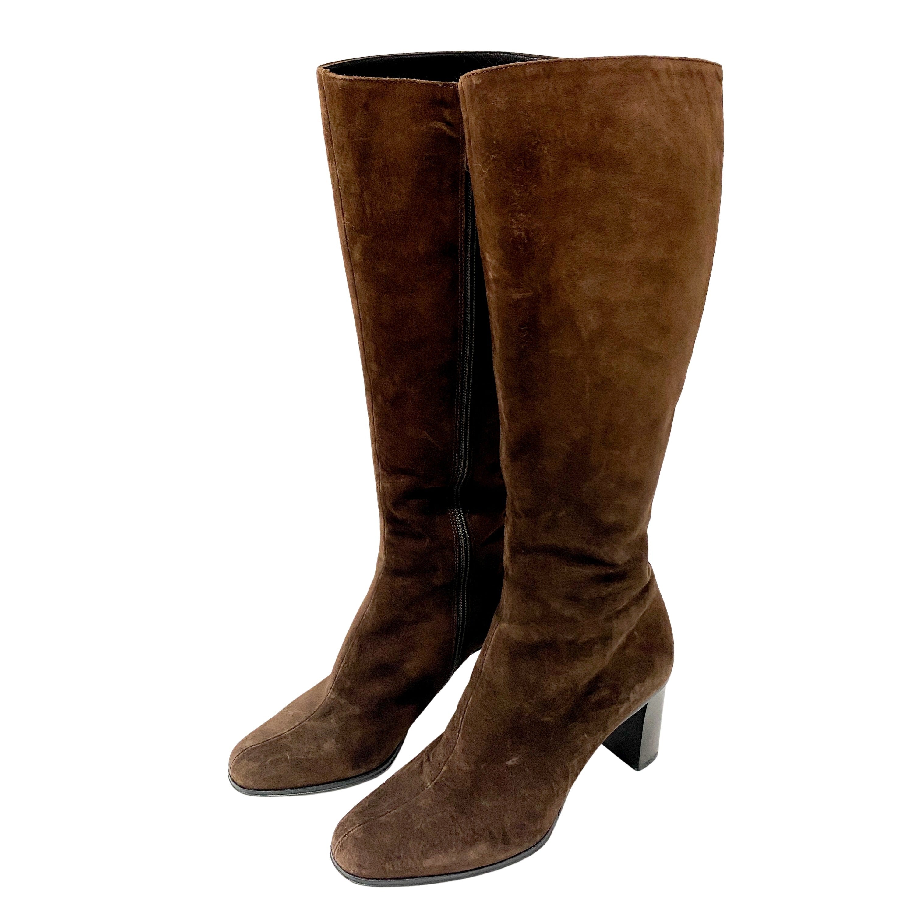 Marmont Brown Suede Boots