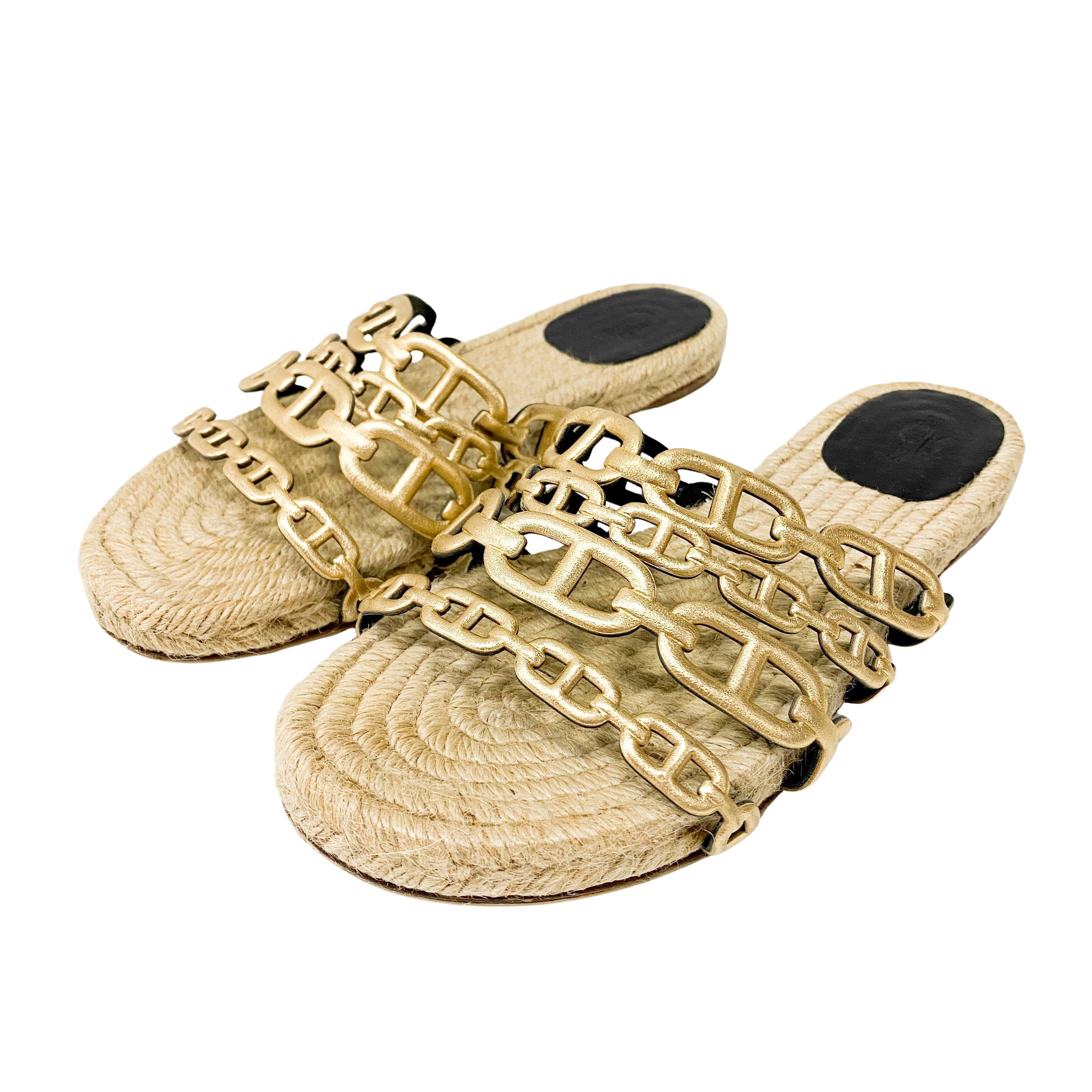 Chaîne d'Ancre Sandals SIZE EU37 Serial Z