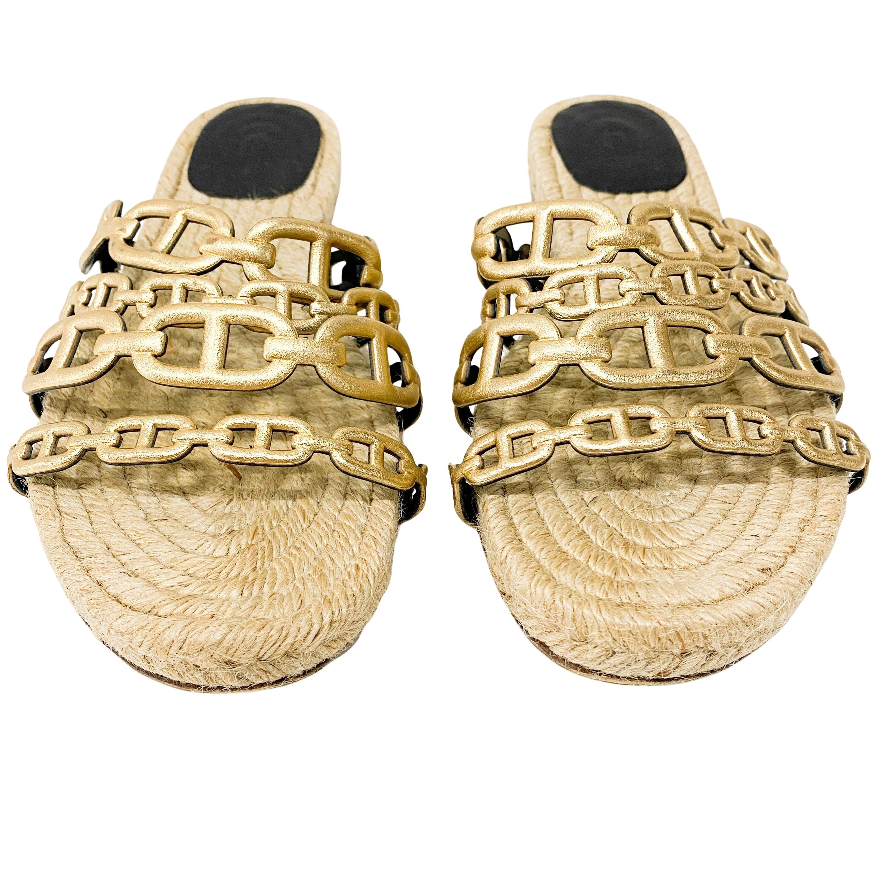 Chaîne d'Ancre Sandals SIZE EU37 Serial Z