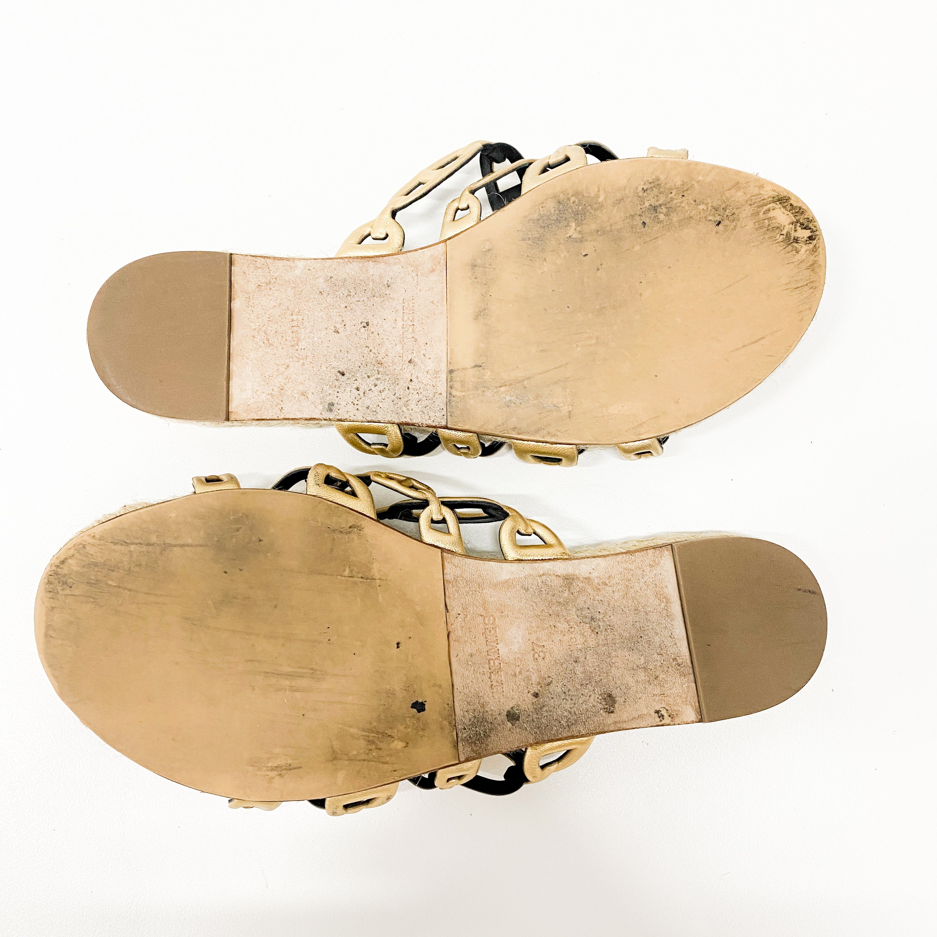 Chaîne d'Ancre Sandals SIZE EU37 Serial Z