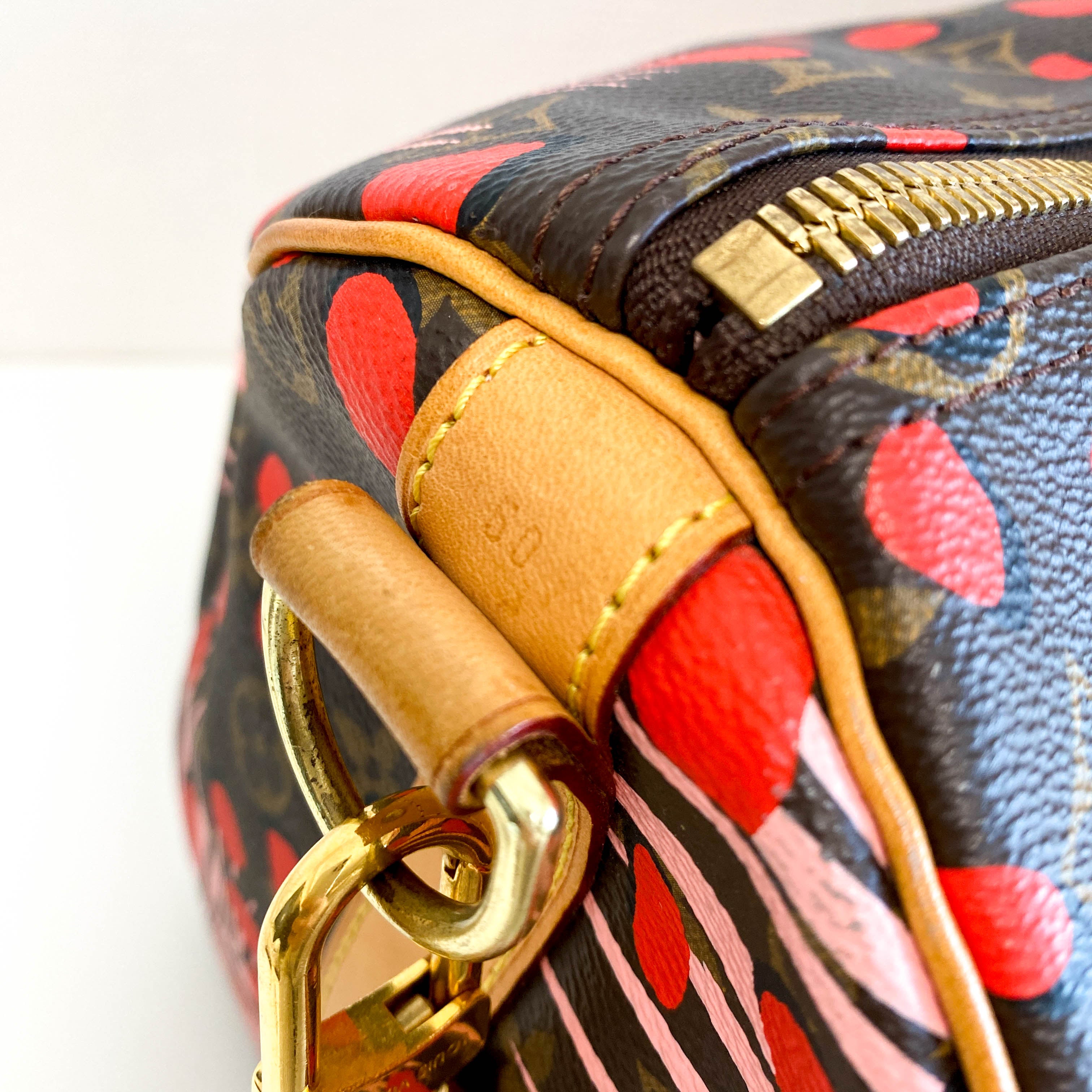 Monogram Jungle Dots Keepall Bandoulière 50 Sugar Pink Poppy