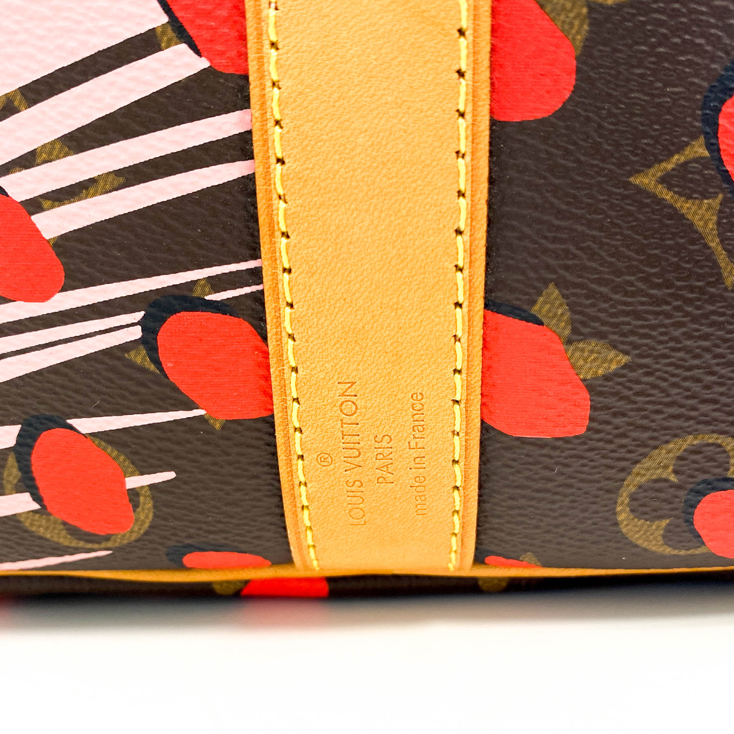 Monogram Jungle Dots Keepall Bandoulière 50 Sugar Pink Poppy