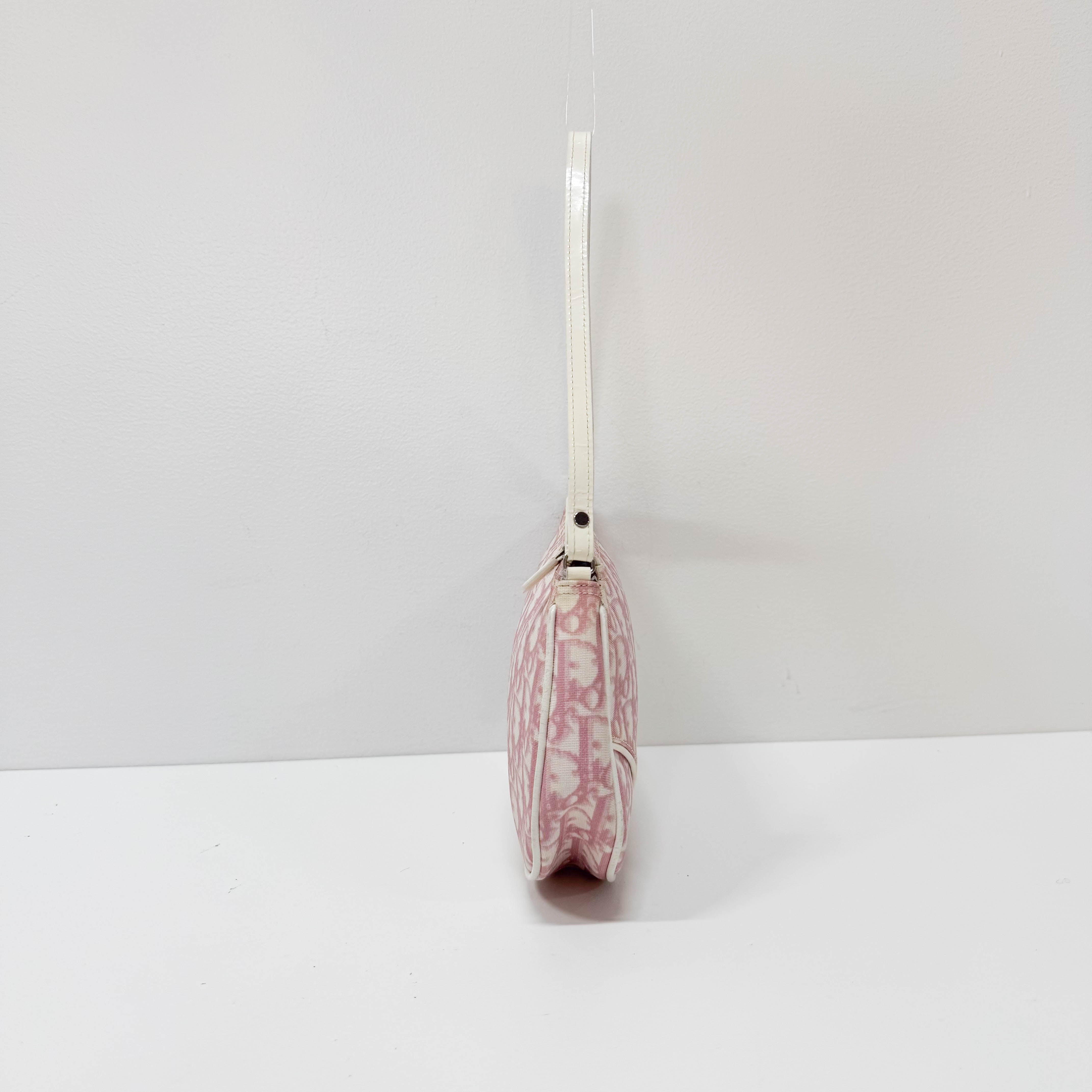 Saddle Trotter Cream Coated Canvas Shoulder Bag