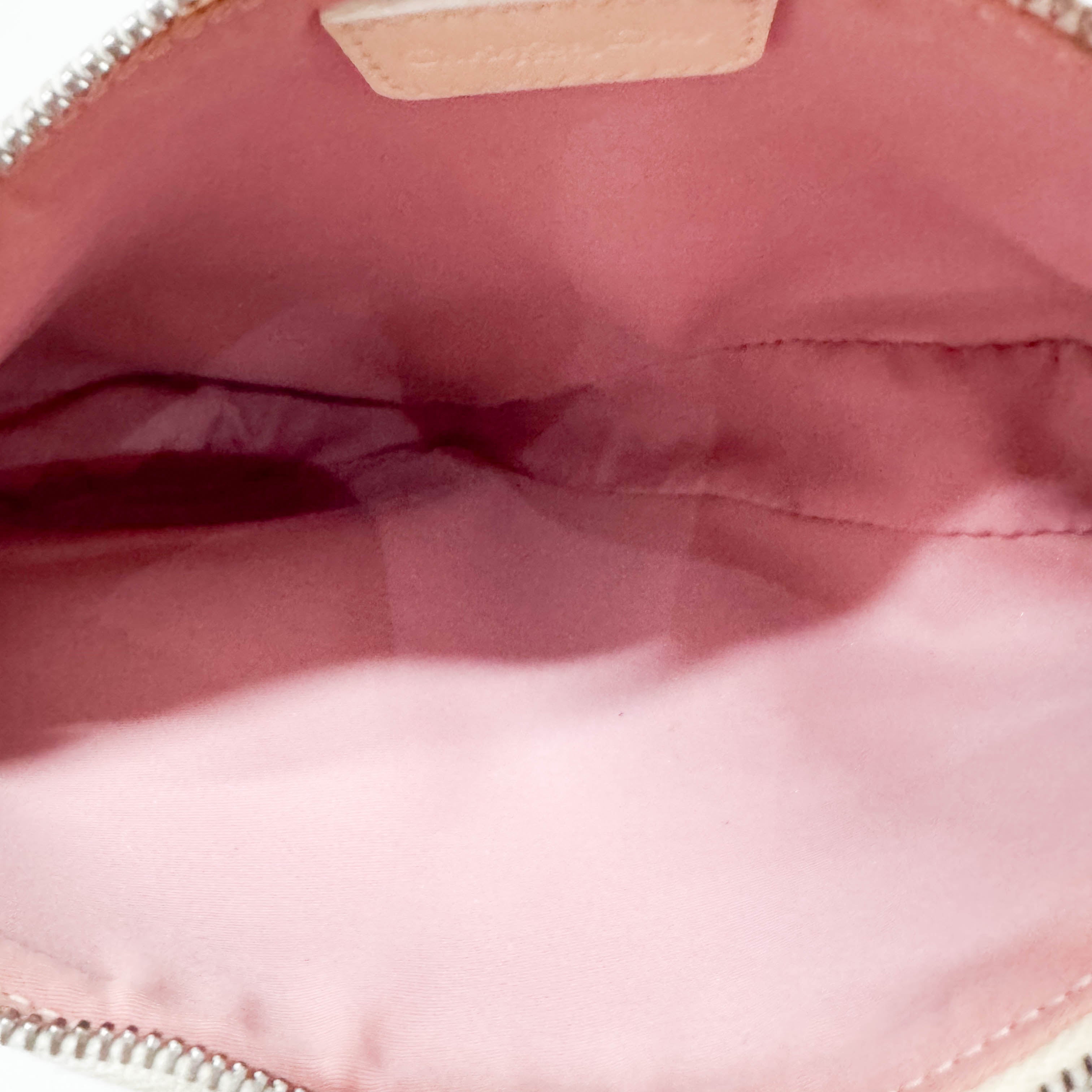 Saddle Trotter Cream Coated Canvas Shoulder Bag