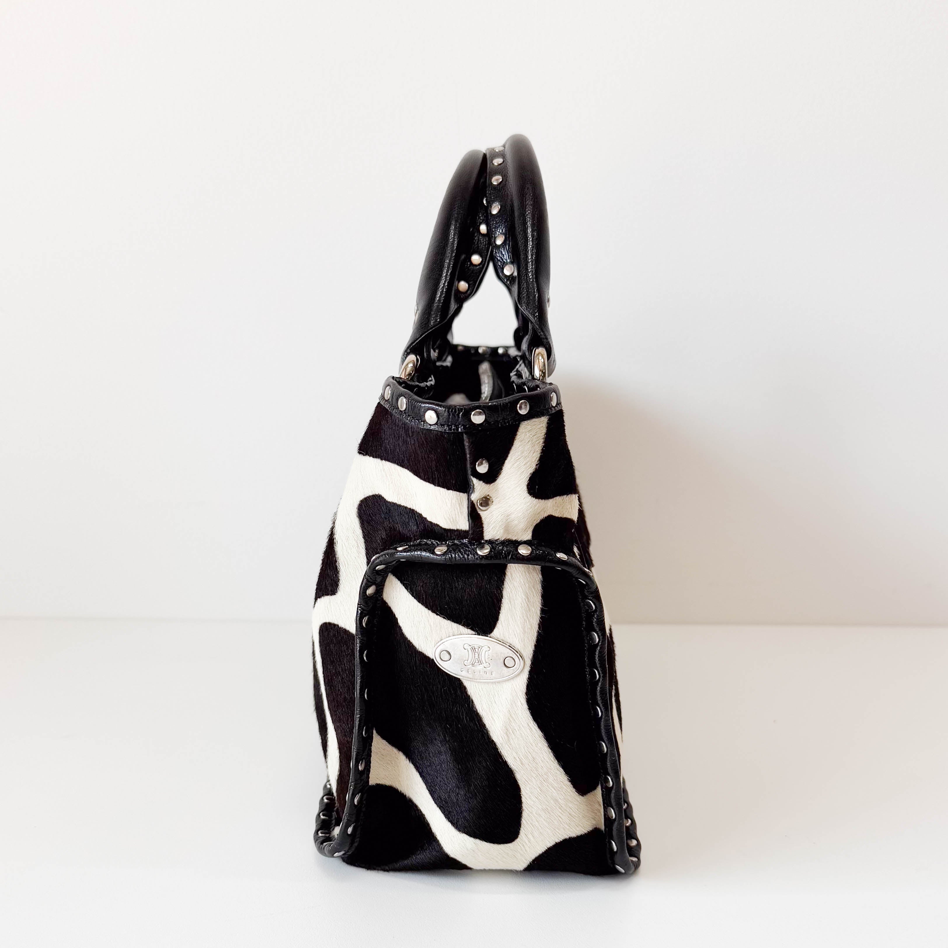 Boogie Brown Pony Hair Hand bag