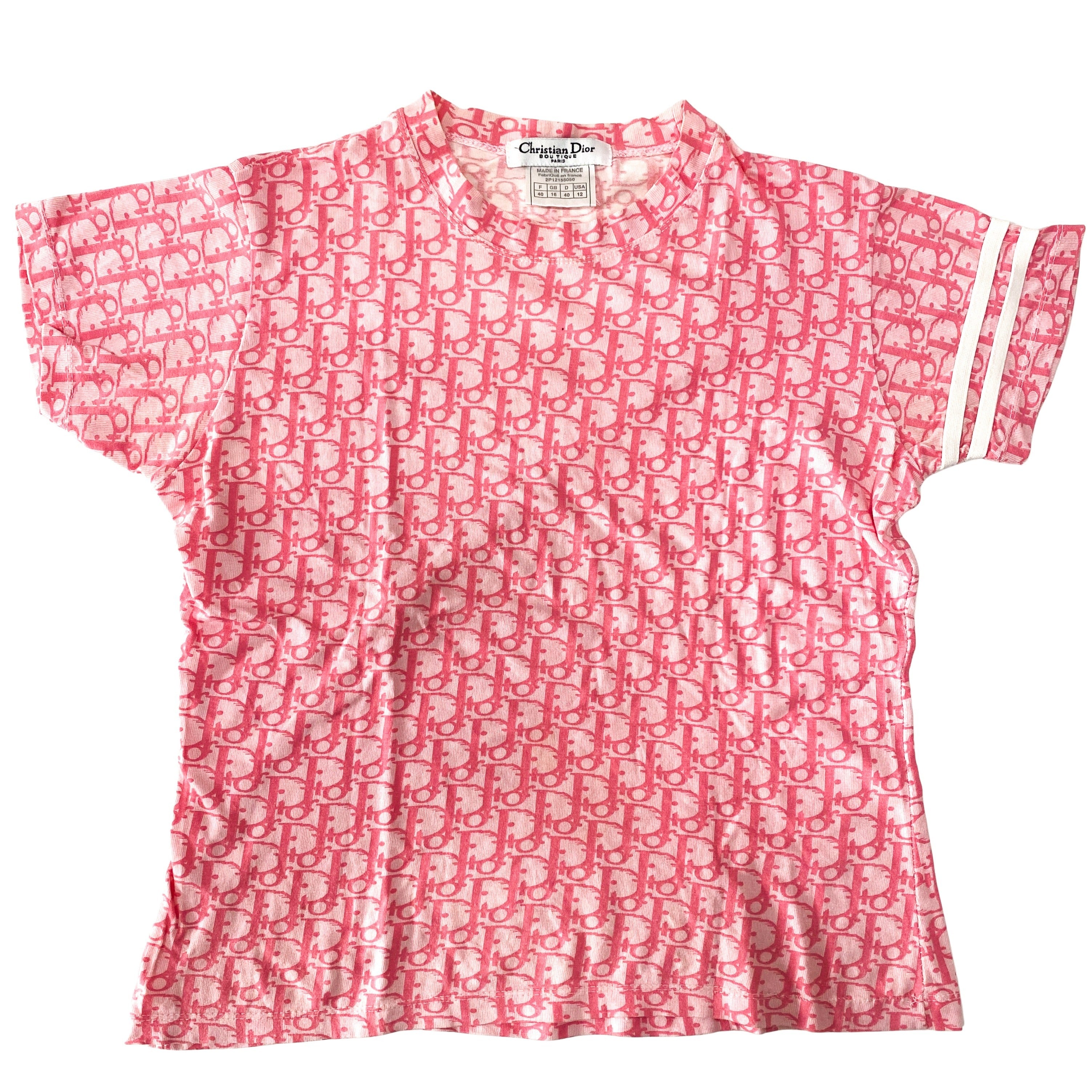 Pink Trotter T-Shirt Size USA 12