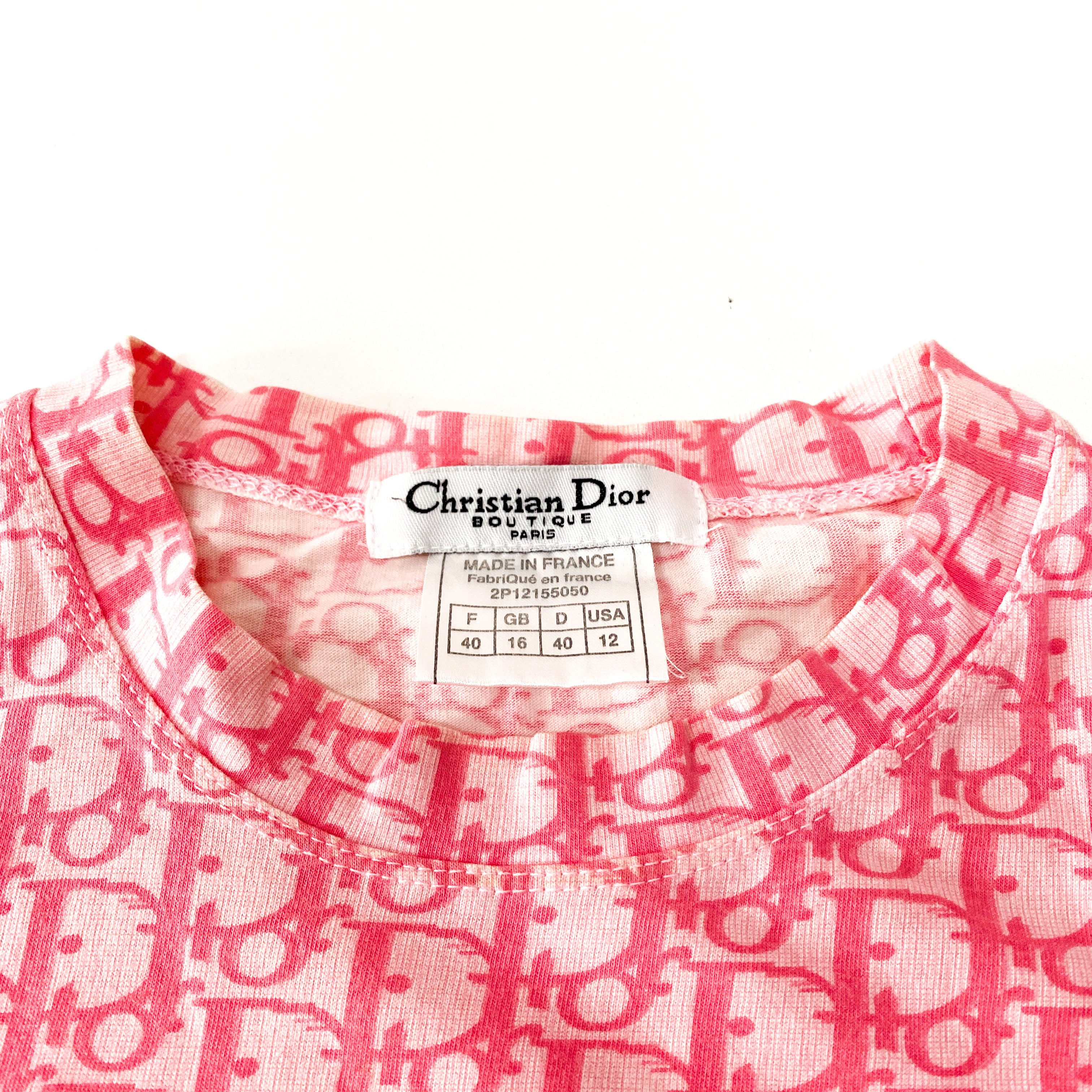 Pink Trotter T-Shirt Size USA 12