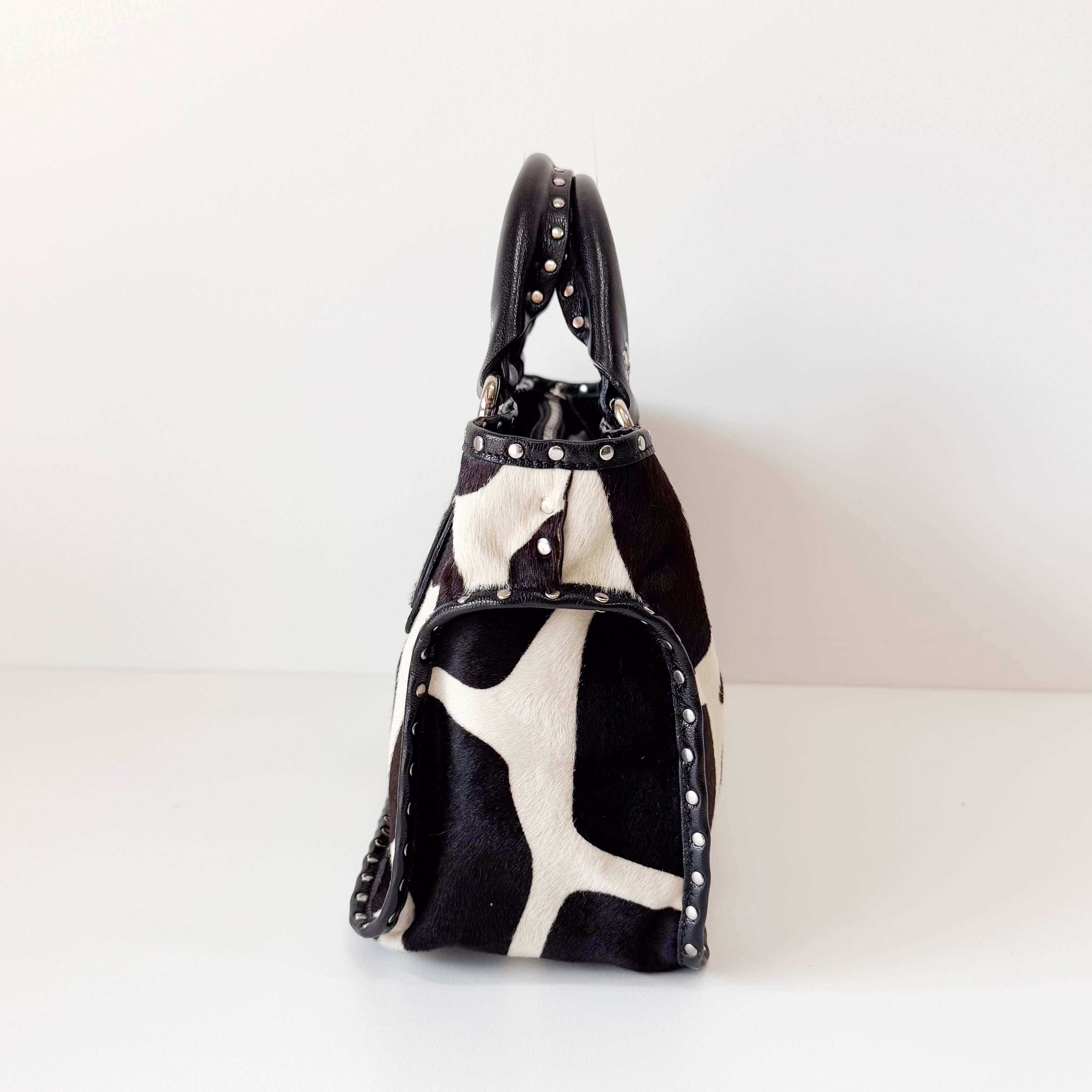 Boogie Brown Pony Hair Hand bag