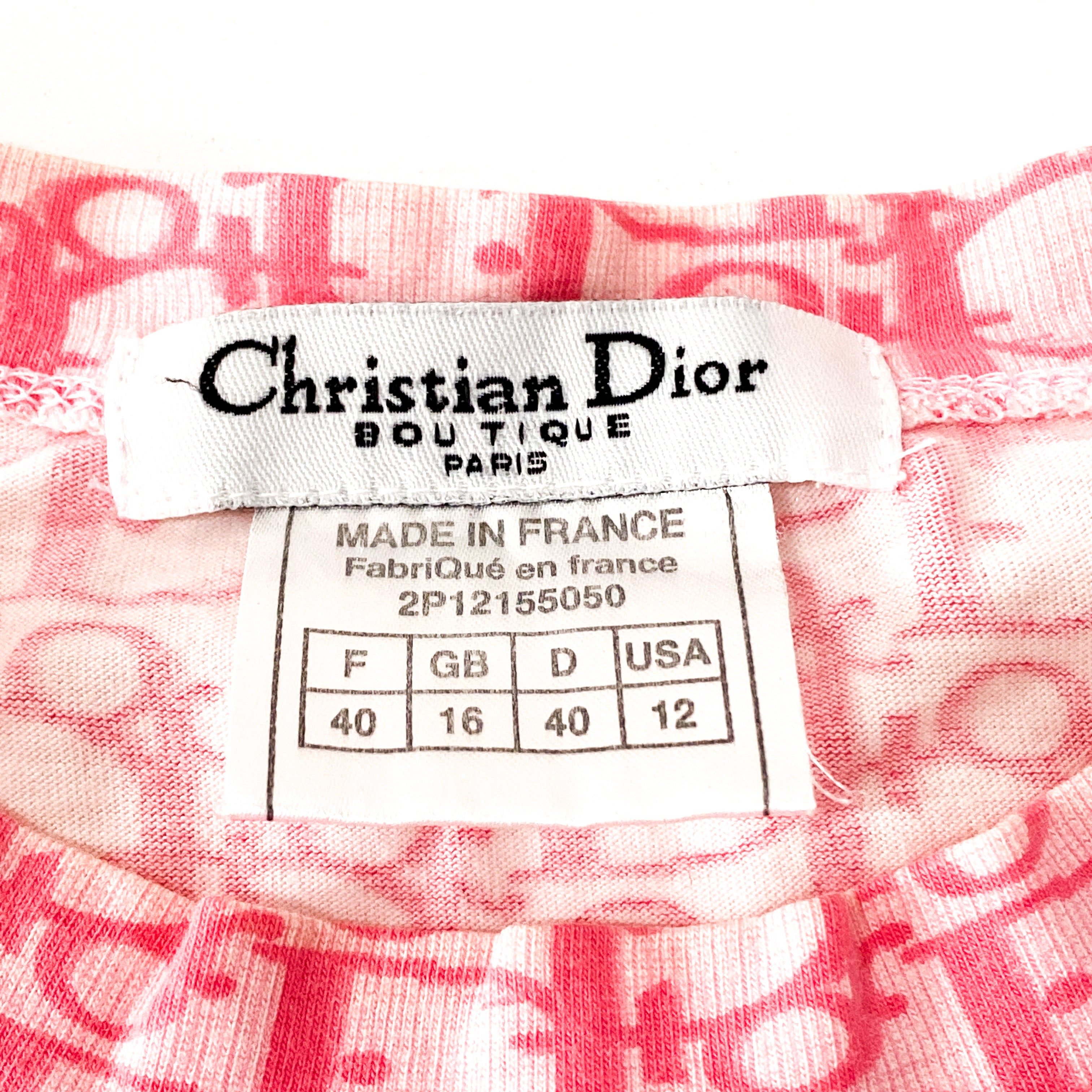 Pink Trotter T-Shirt Size USA 12