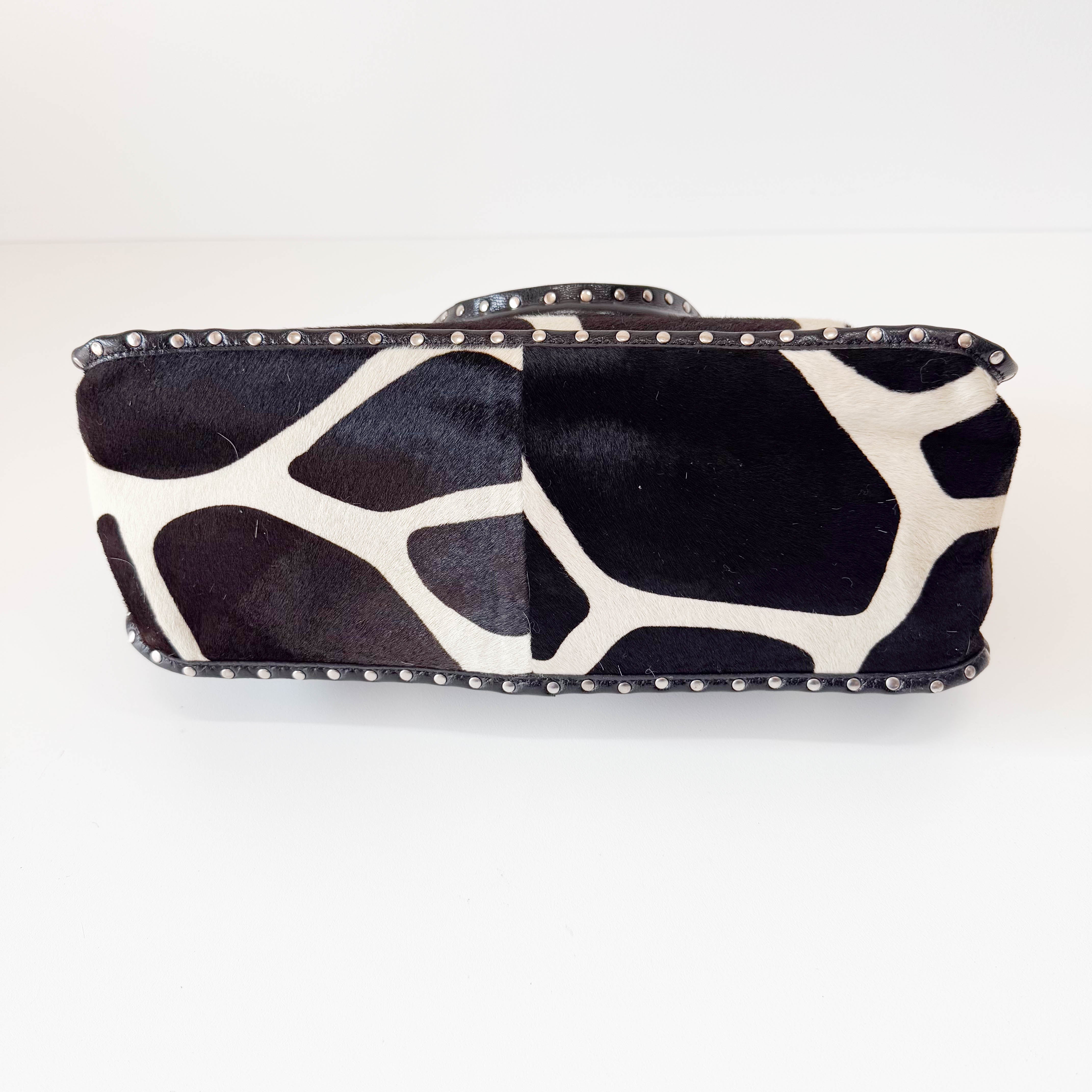 Boogie Brown Pony Hair Hand bag