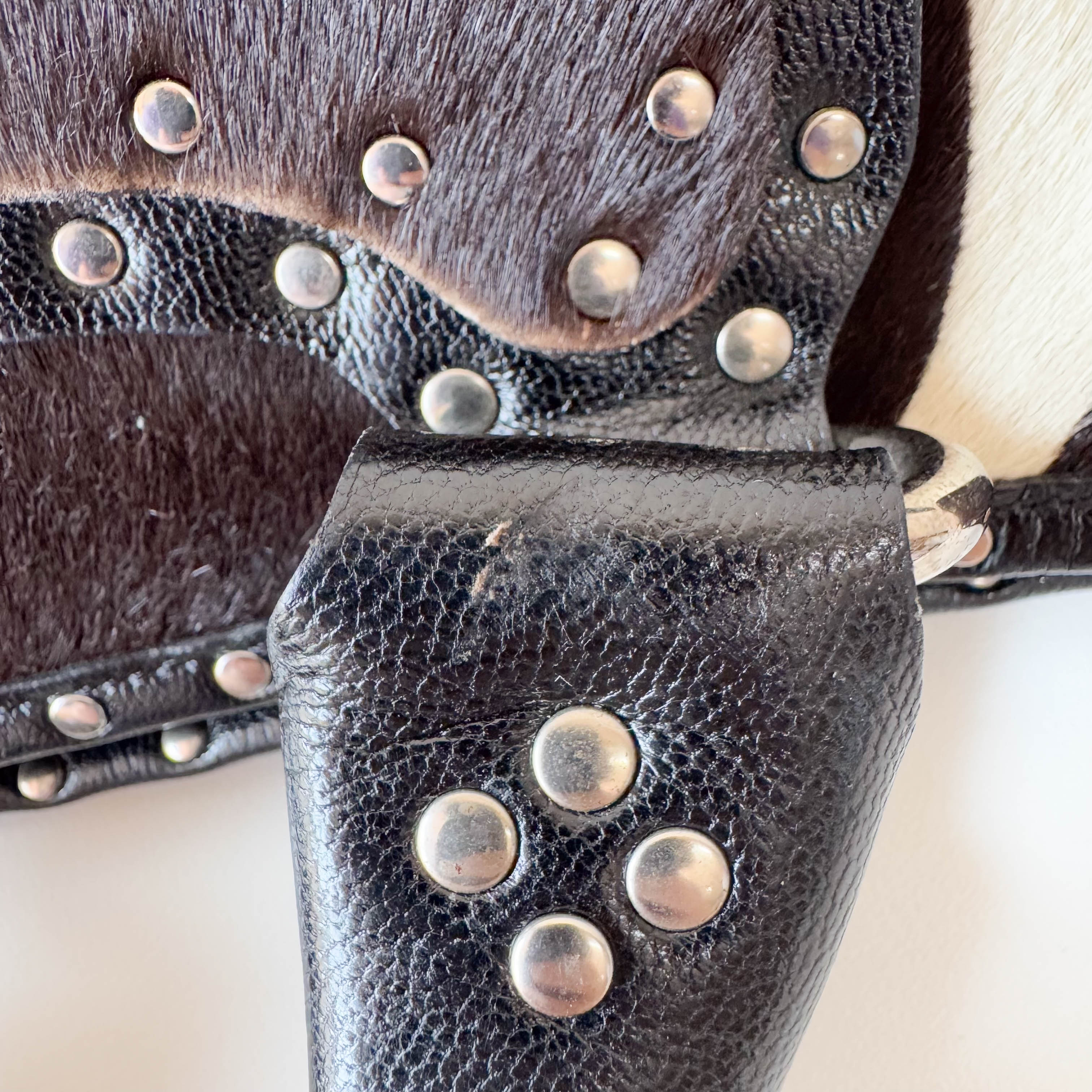 Boogie Brown Pony Hair Hand bag