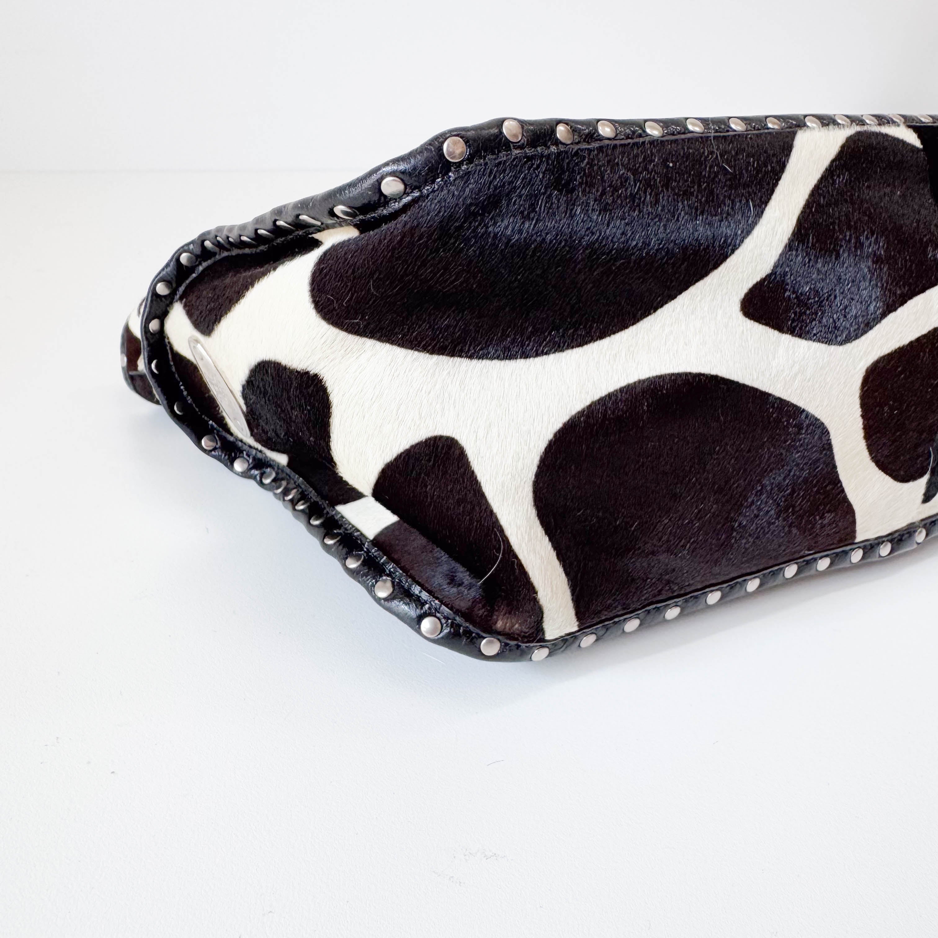 Boogie Brown Pony Hair Hand bag