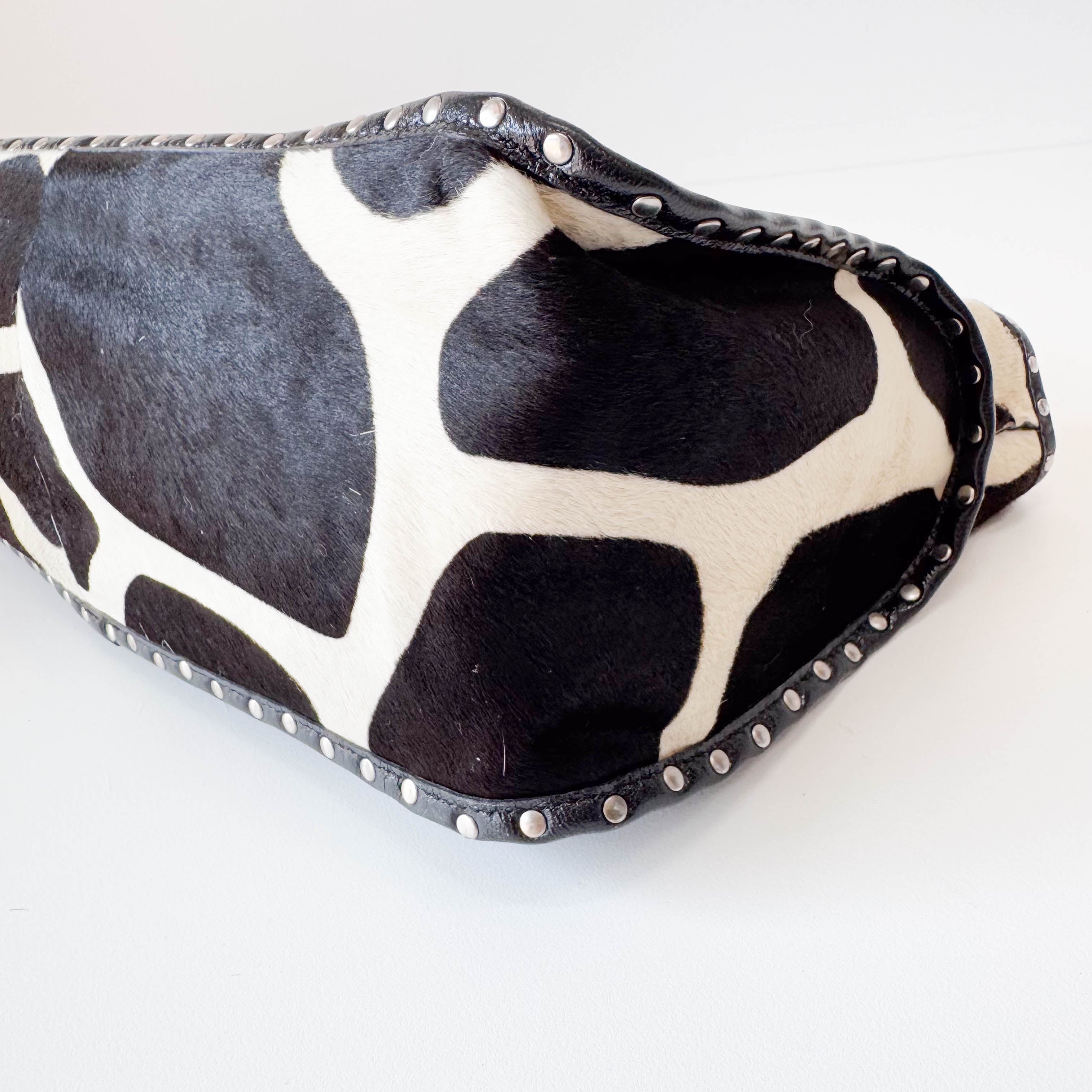 Boogie Brown Pony Hair Hand bag