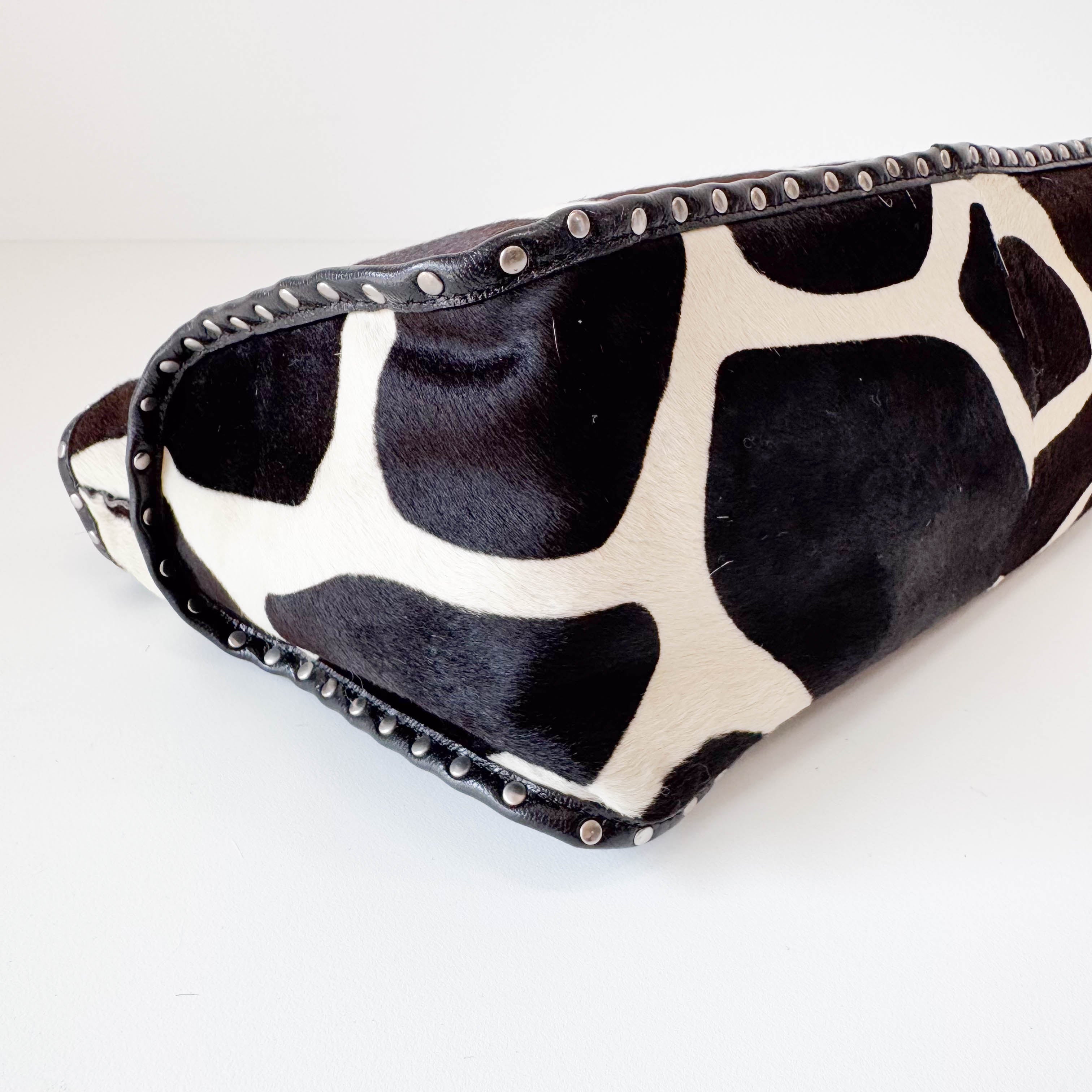 Boogie Brown Pony Hair Hand bag