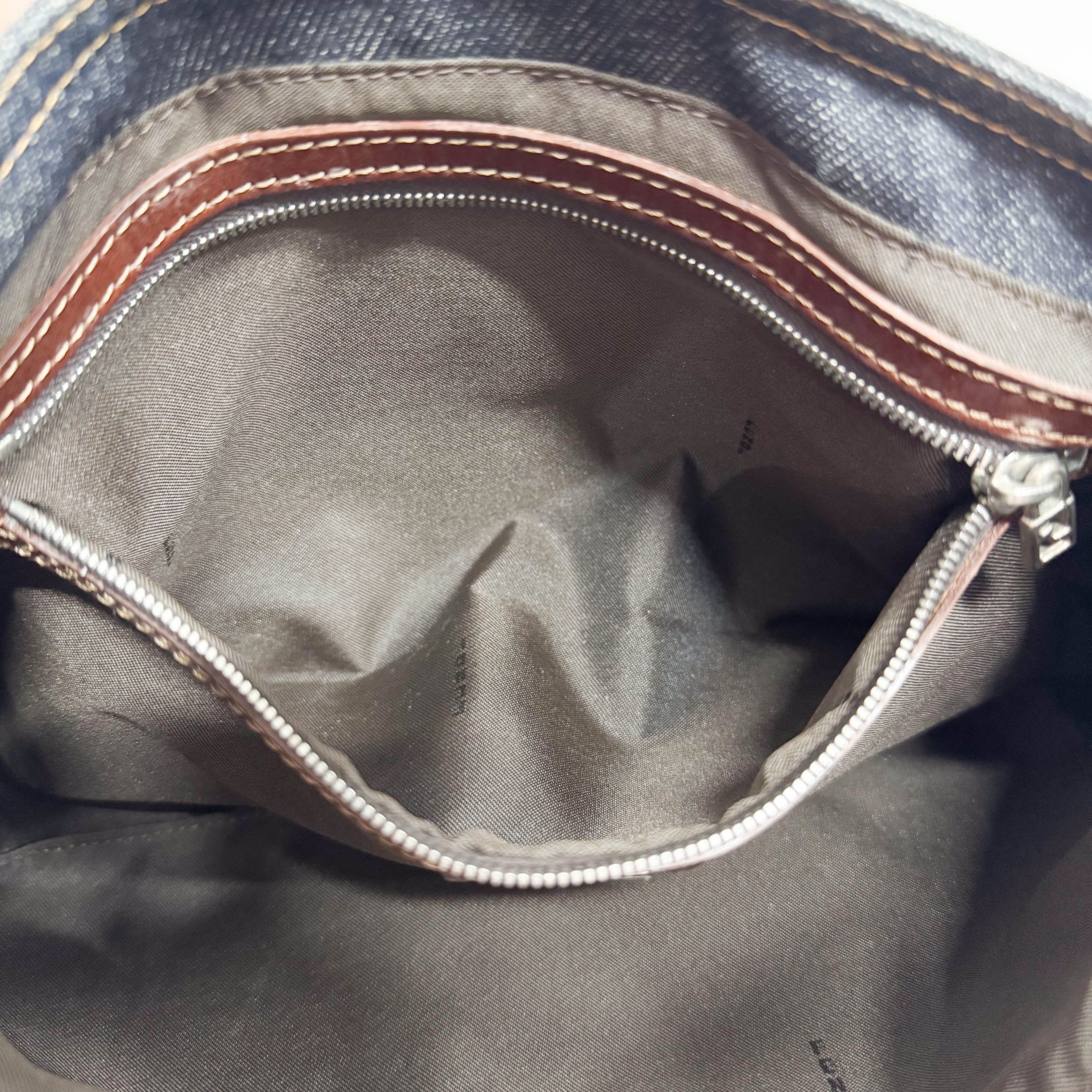 Blue Denim Shoulder Bag