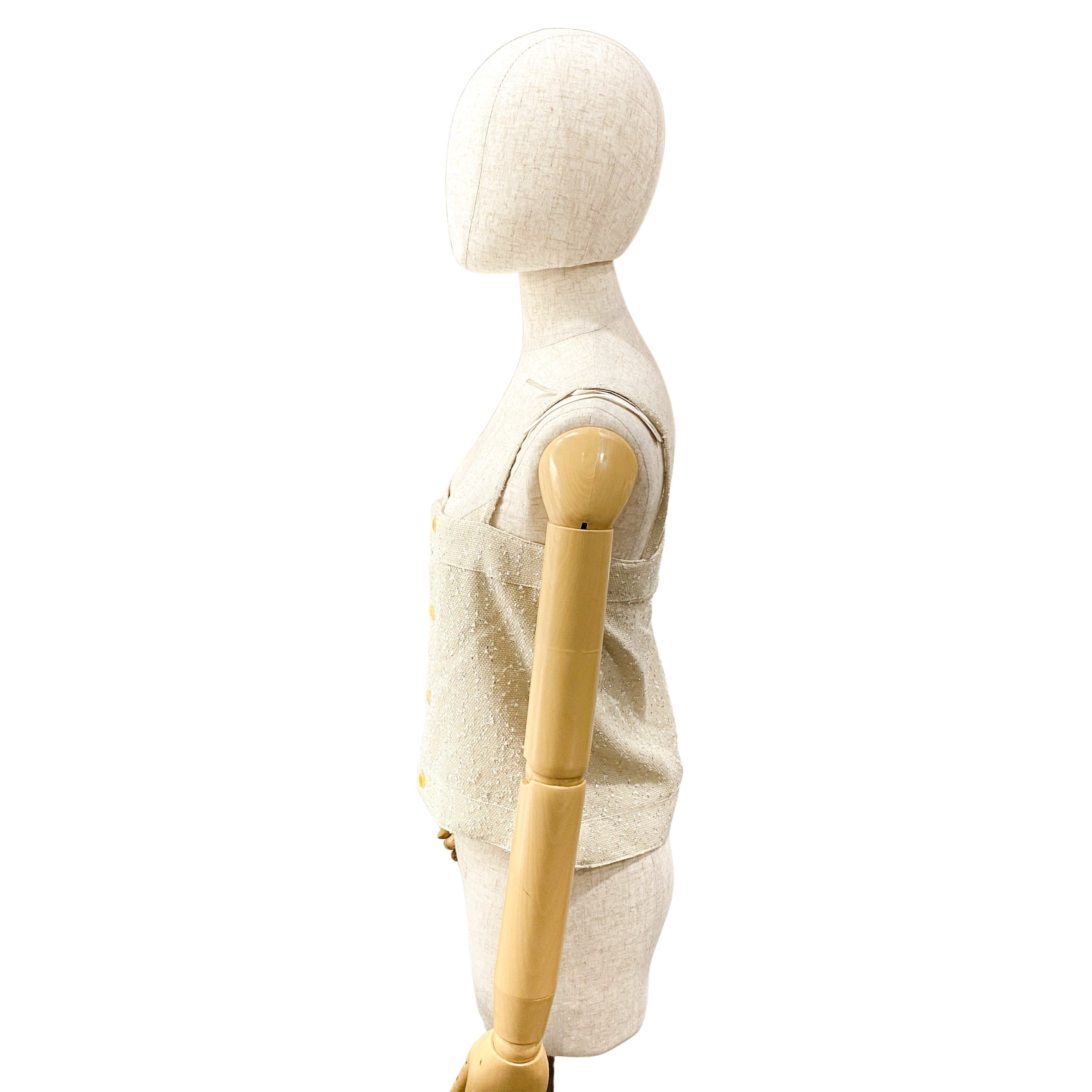 Neutral Wool & Metal Sparkles Camisole