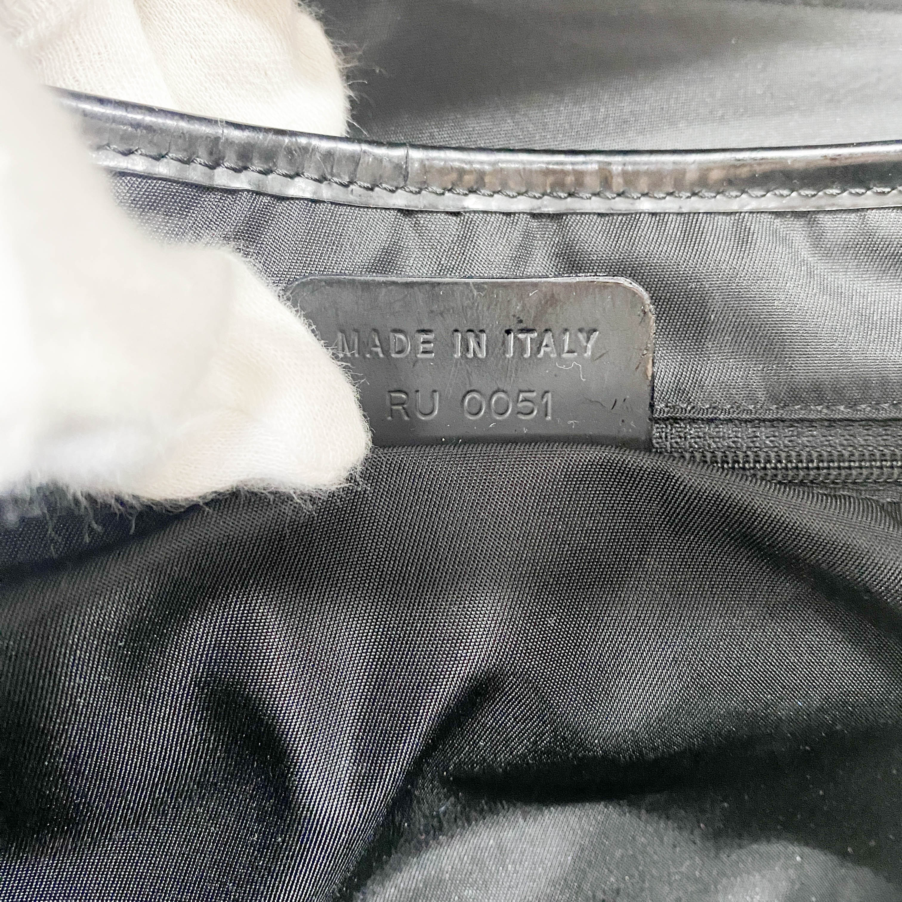 Double Saddle Multi-colour Pony Hair Shoulder Bag