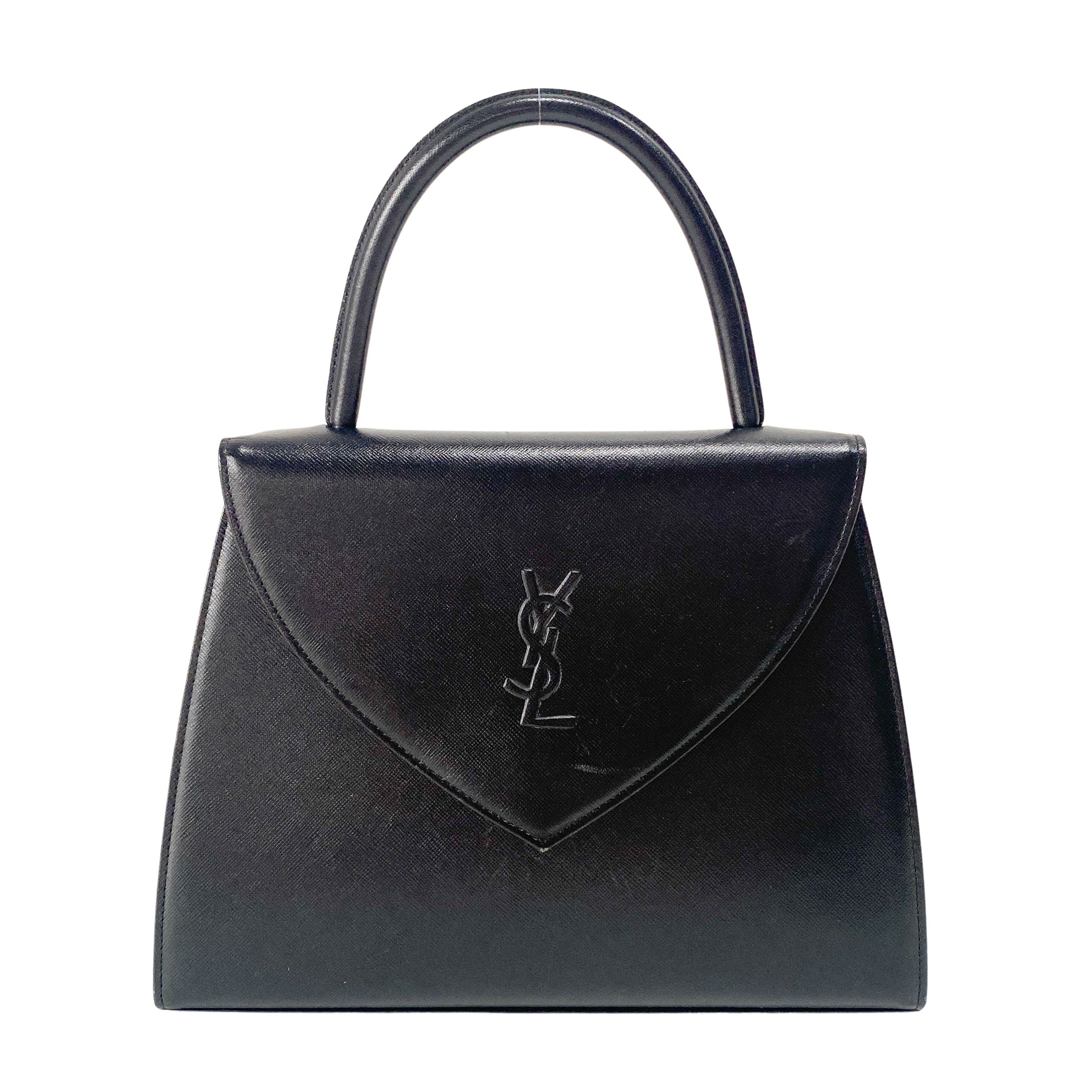 Black Leather Handbag