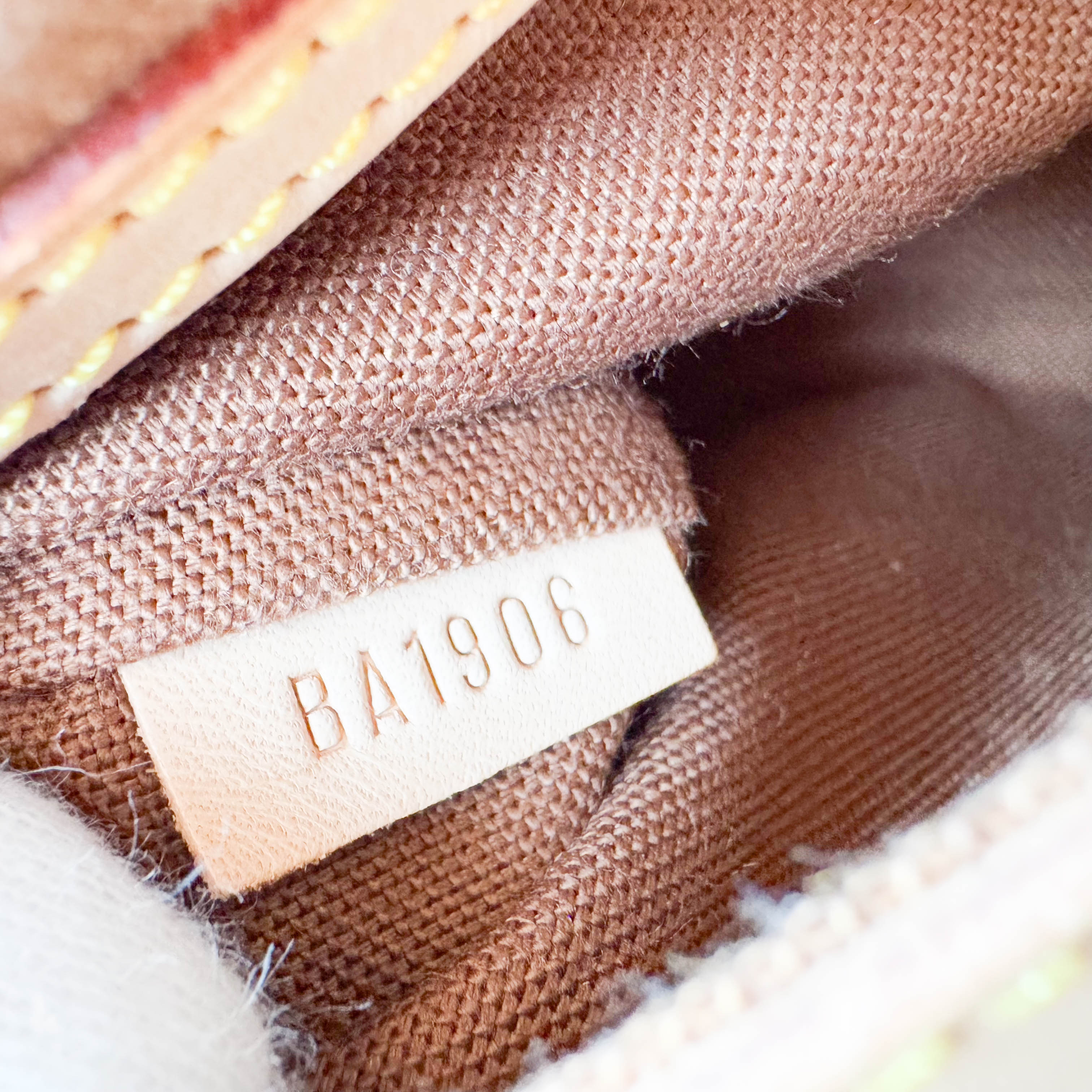 Azzedine Alaia Monogram Brown Leopard Leather Bag