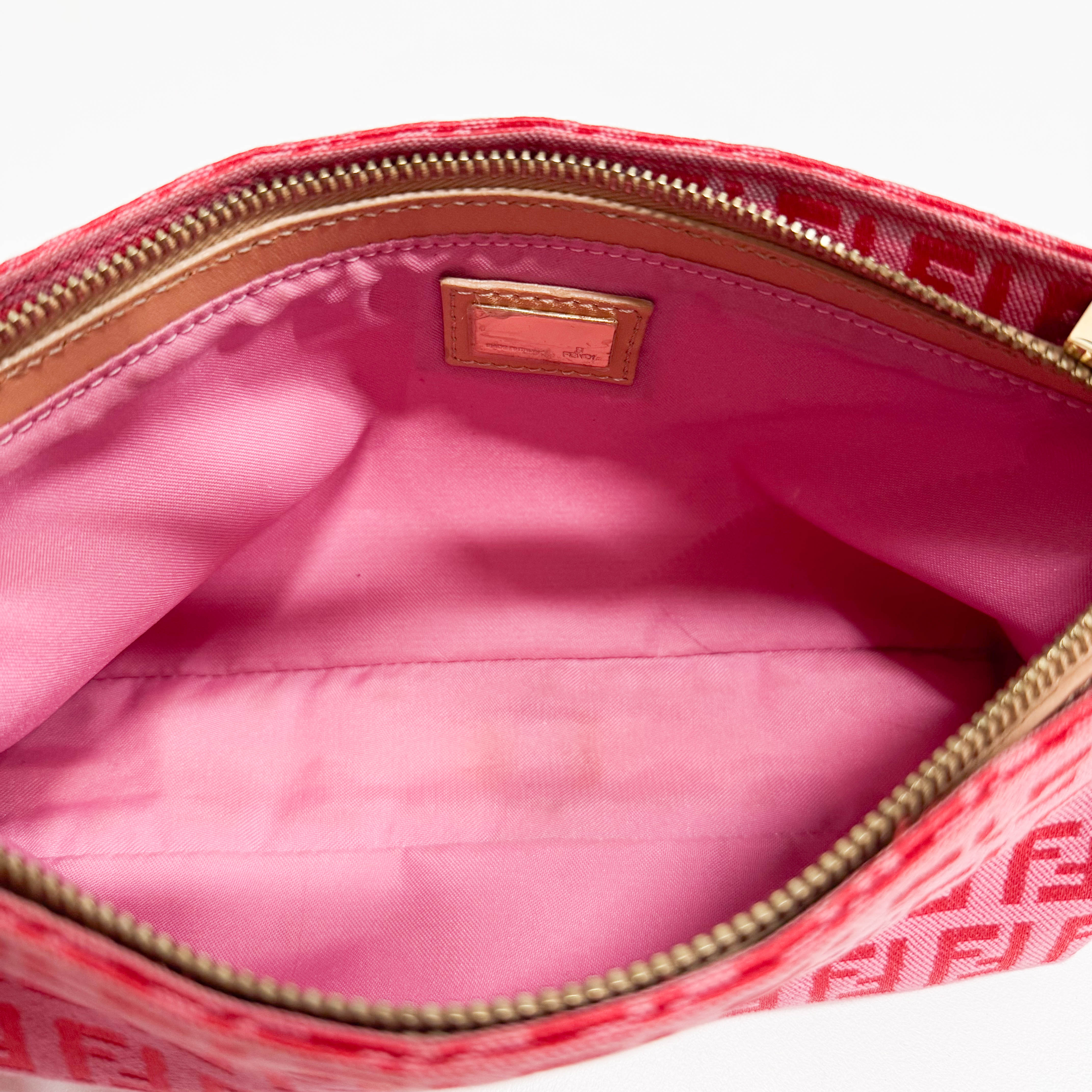 Zucchino Red Canvas Shoulder Bag