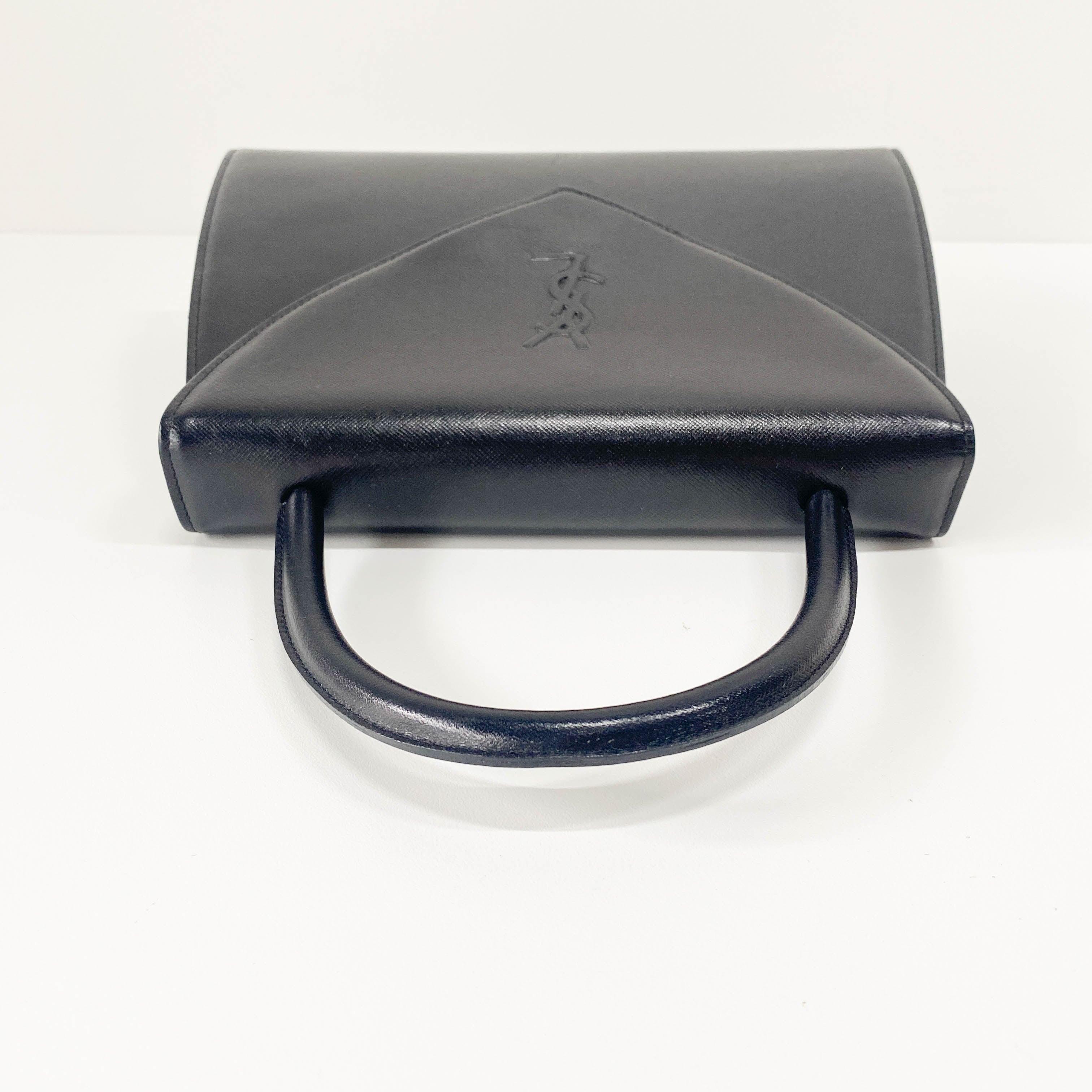 Black Leather Handbag