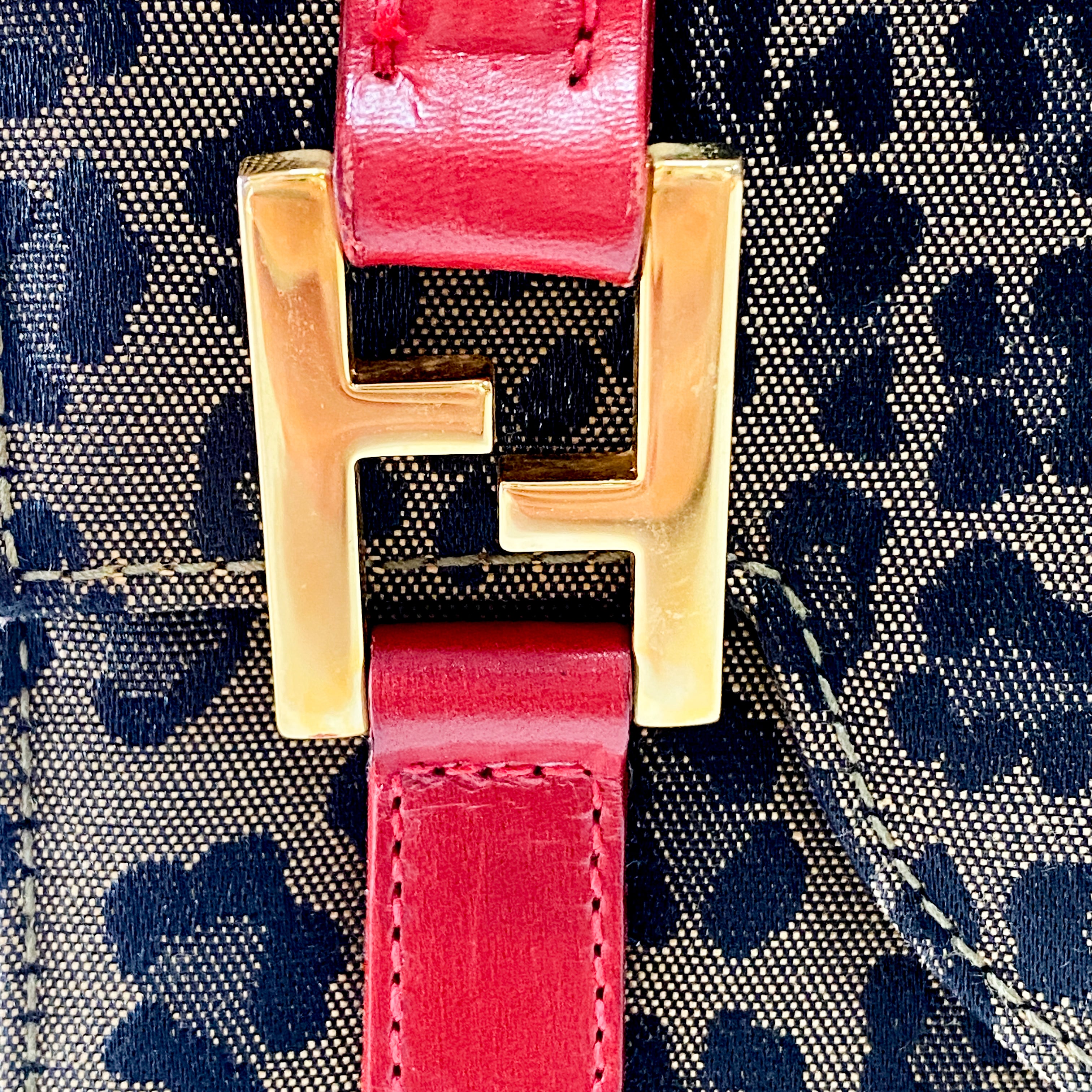 Brown Leopard Print Canvas Shoulder Bag