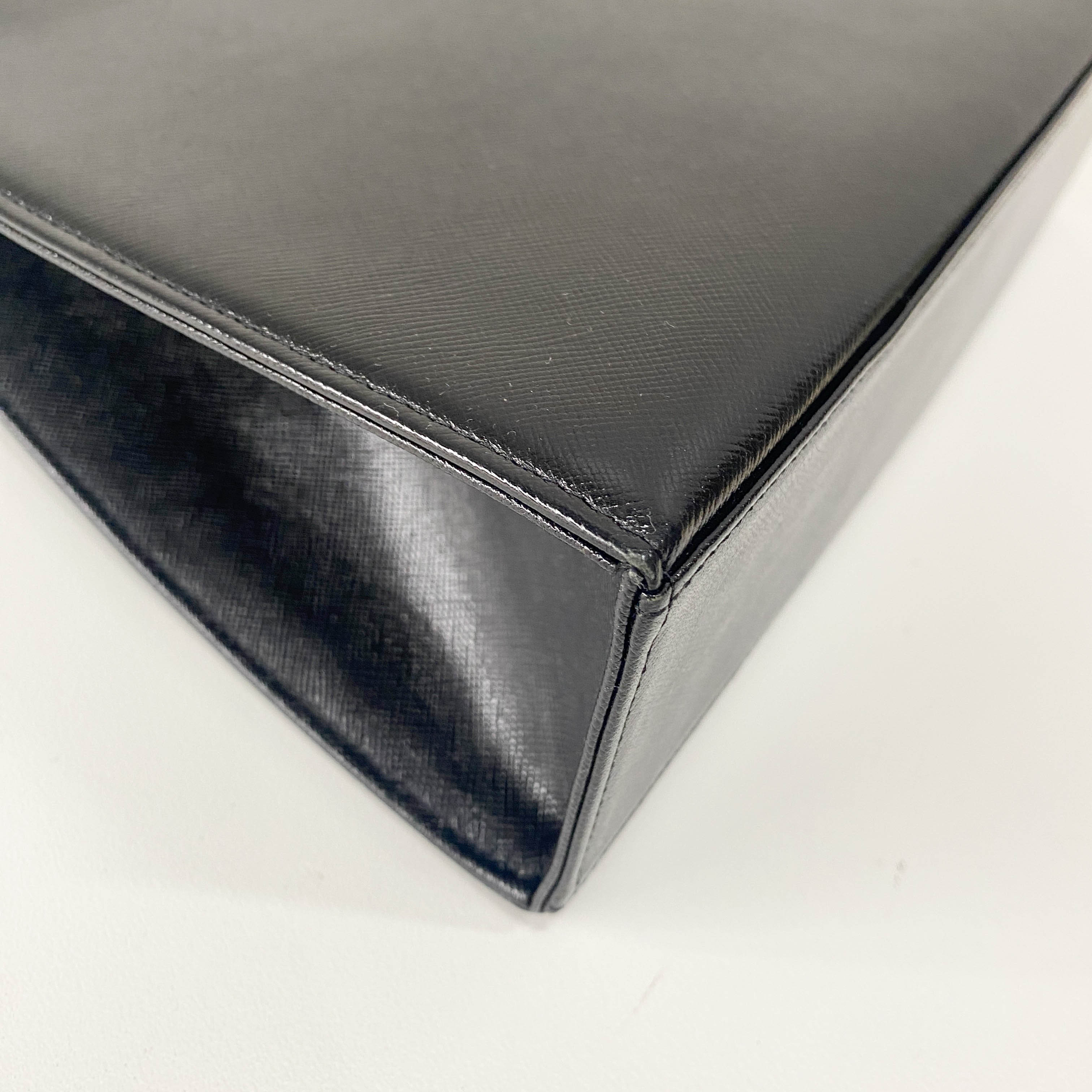 Black Leather Handbag