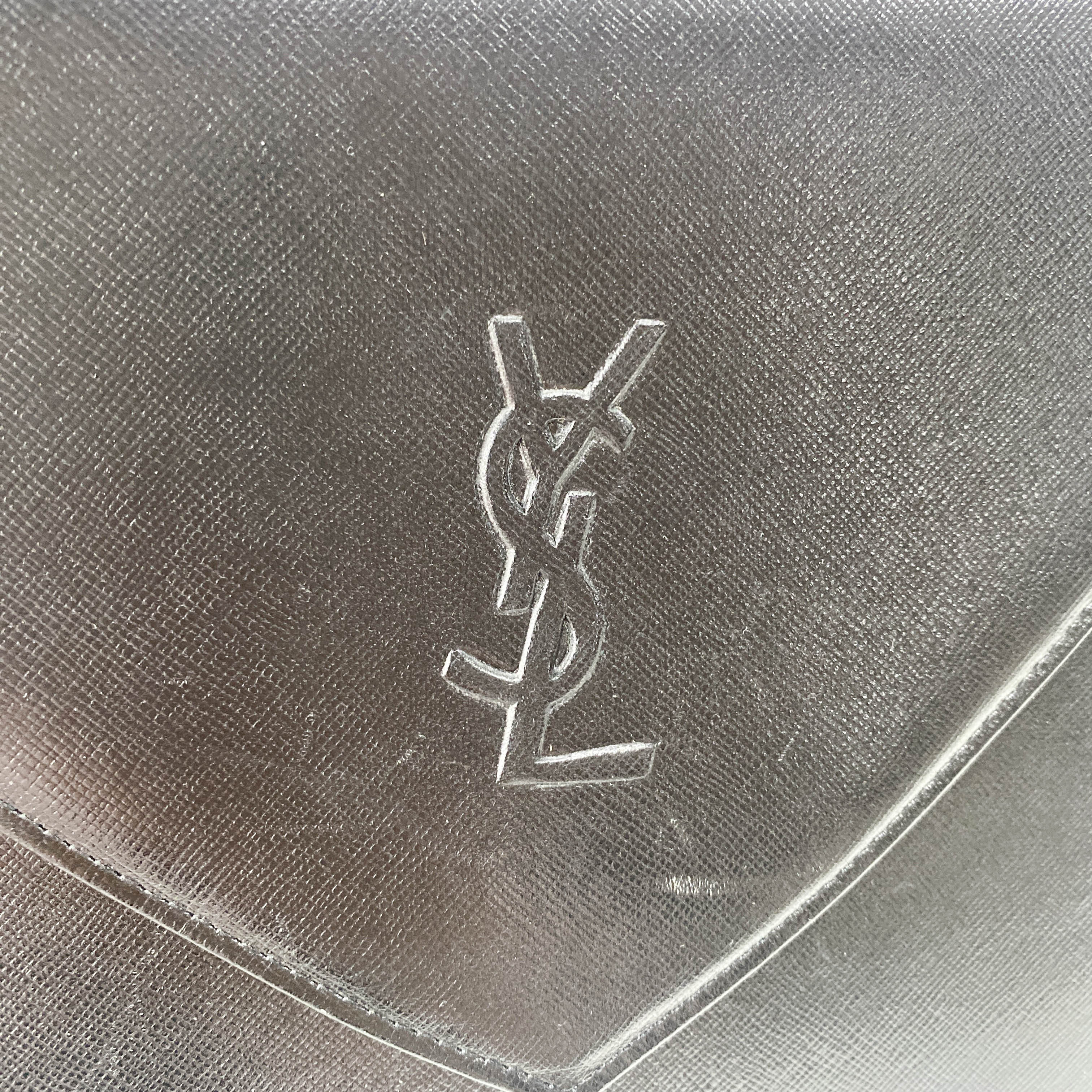 Black Leather Handbag