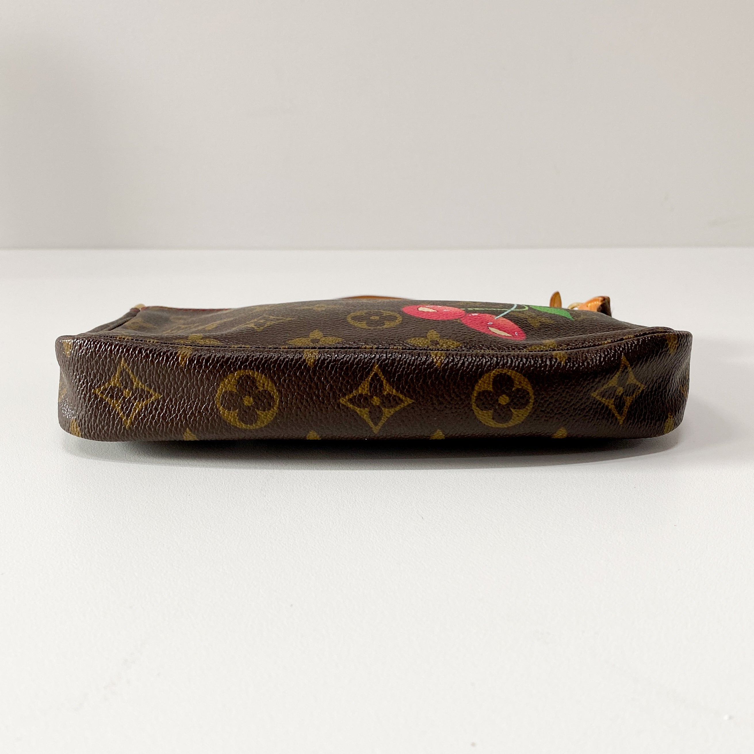 LV x Takashi Murakami Monogram Cherry Pochette Accessoire